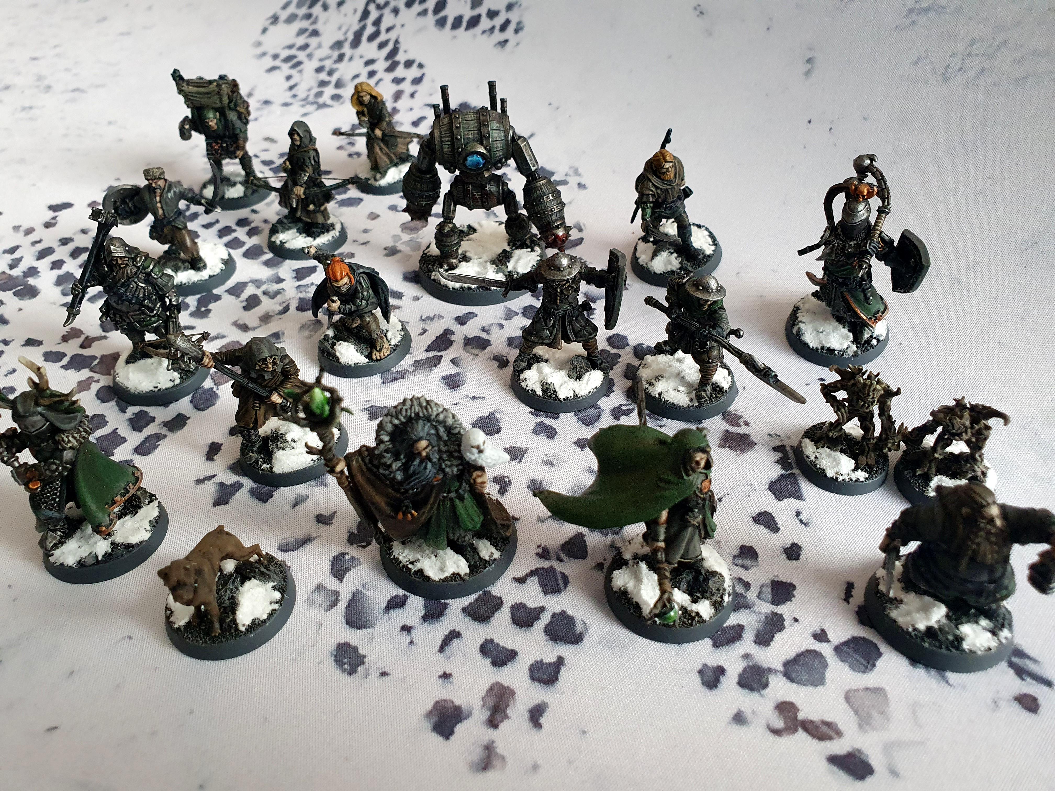 Adventurers, Digital Files By Heresy Lab, Frostgrave, Heresy Lab, Winter Wargaming