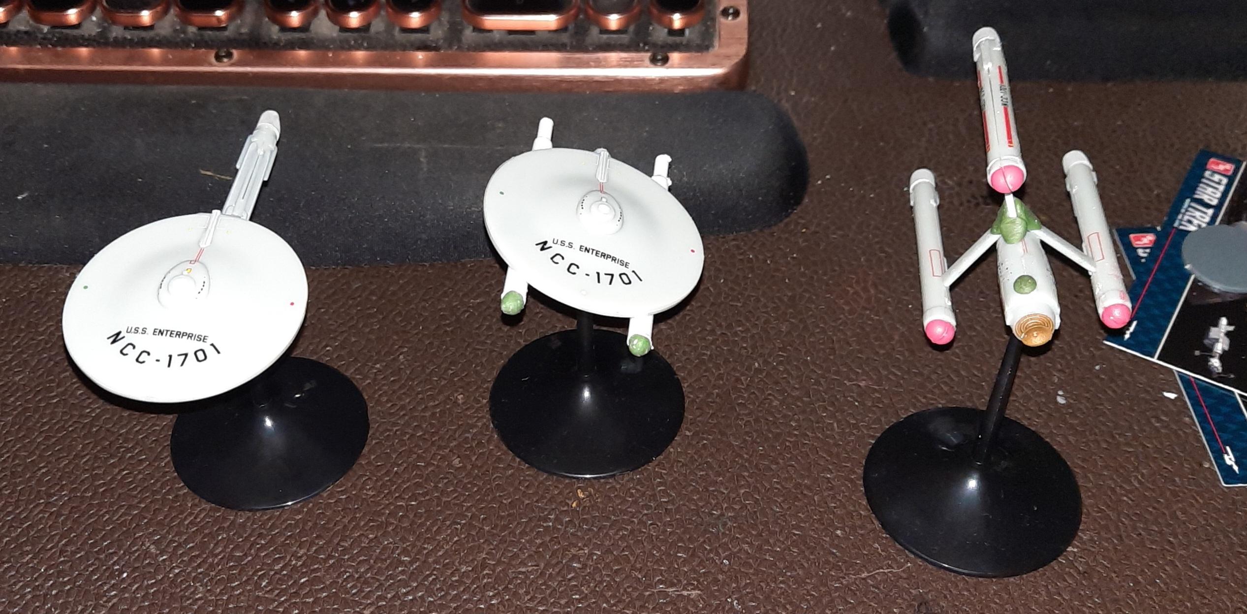 Blakes 7, Federation, Kit Bash, Star Trek, Tos - USS F Joseph, Midway ...