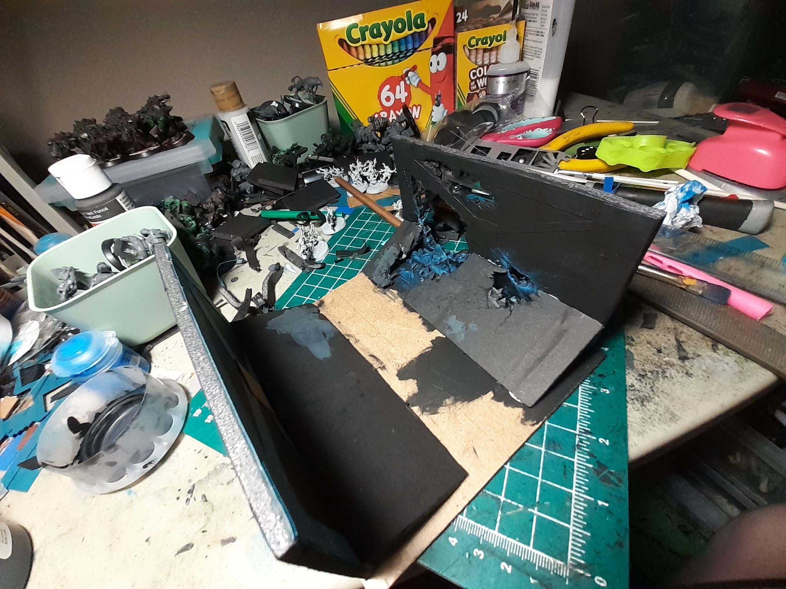 Custom, Inq28, Necromunda, Scratch Build, Spacehulk, Terrain, Waaazag, Warhammer 40,000