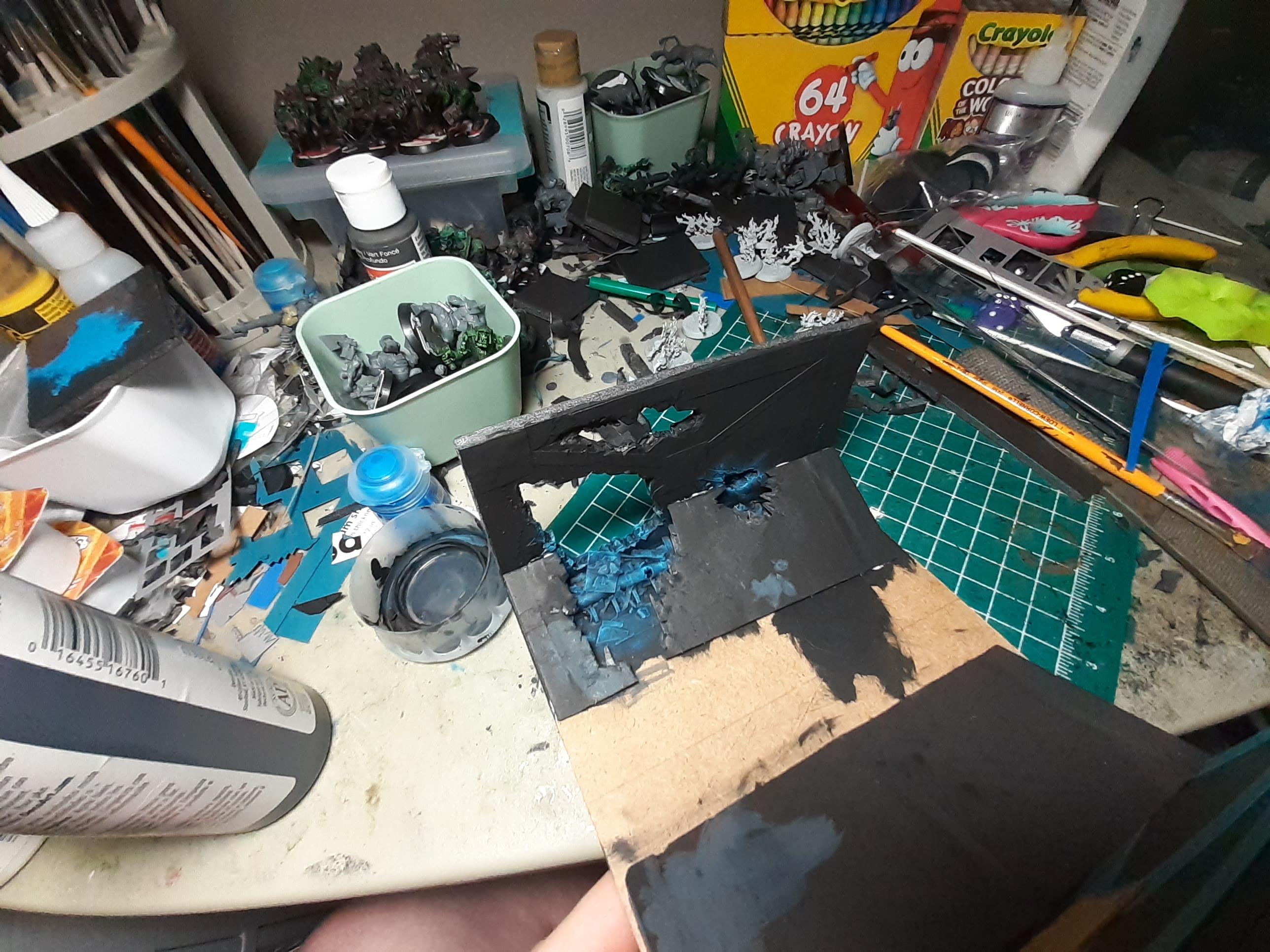 Custom, Inq28, Necromunda, Scratch Build, Spacehulk, Terrain, Waaazag, Warhammer 40,000