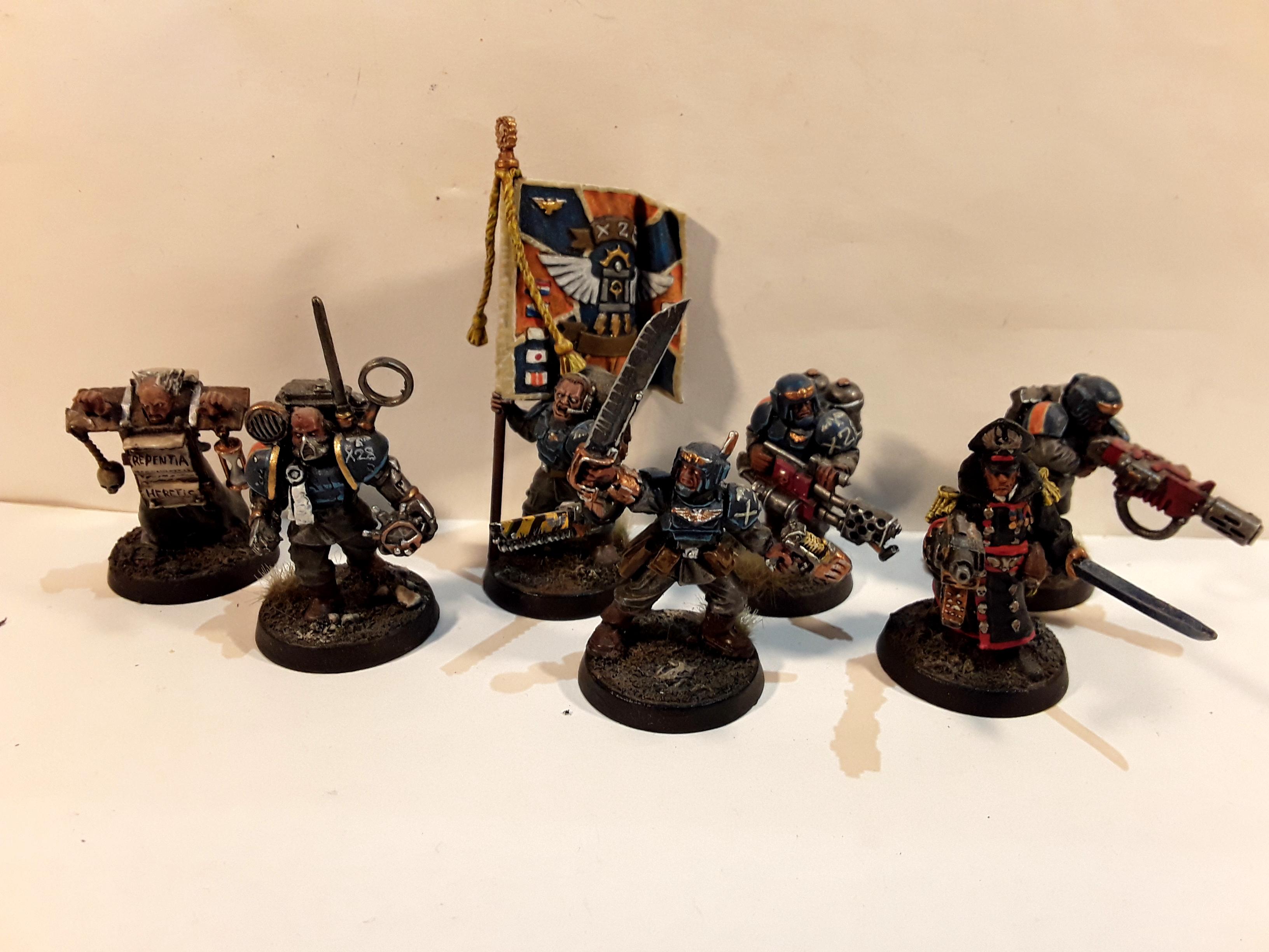 Imperial Forces, command squad commisar