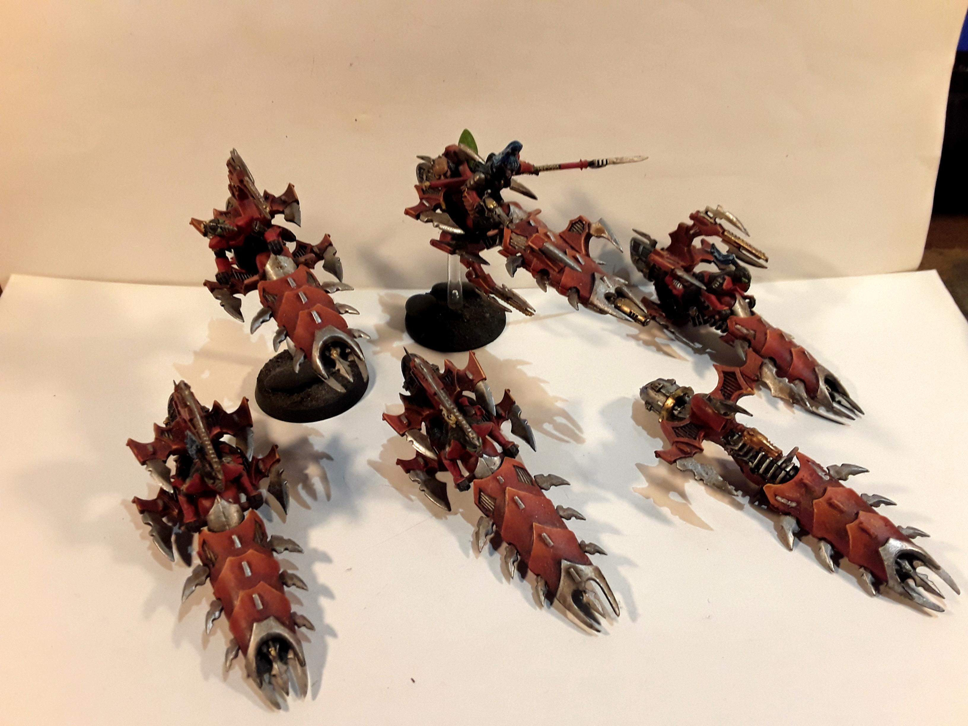Eldar 40k, jetbikes khain