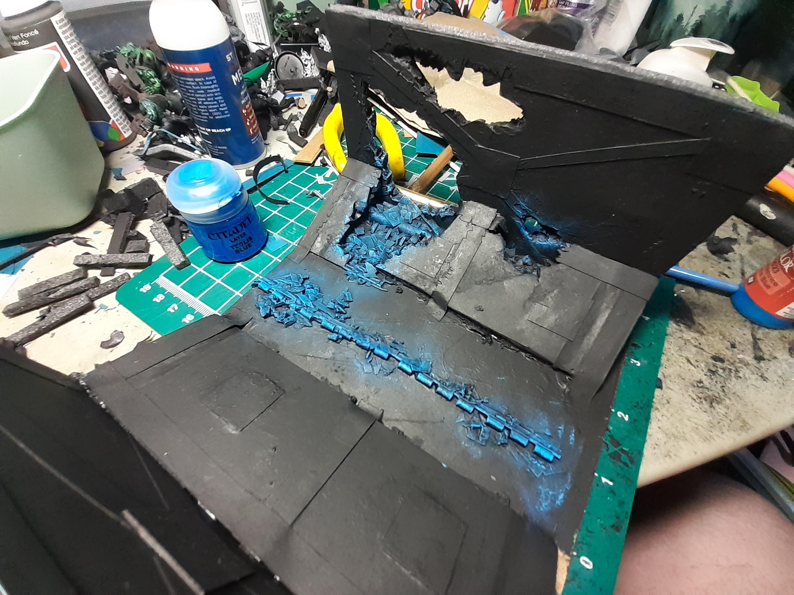 Custom, Inq28, Necromunda, Scratch Build, Spacehulk, Terrain, Waaazag, Warhammer 40,000