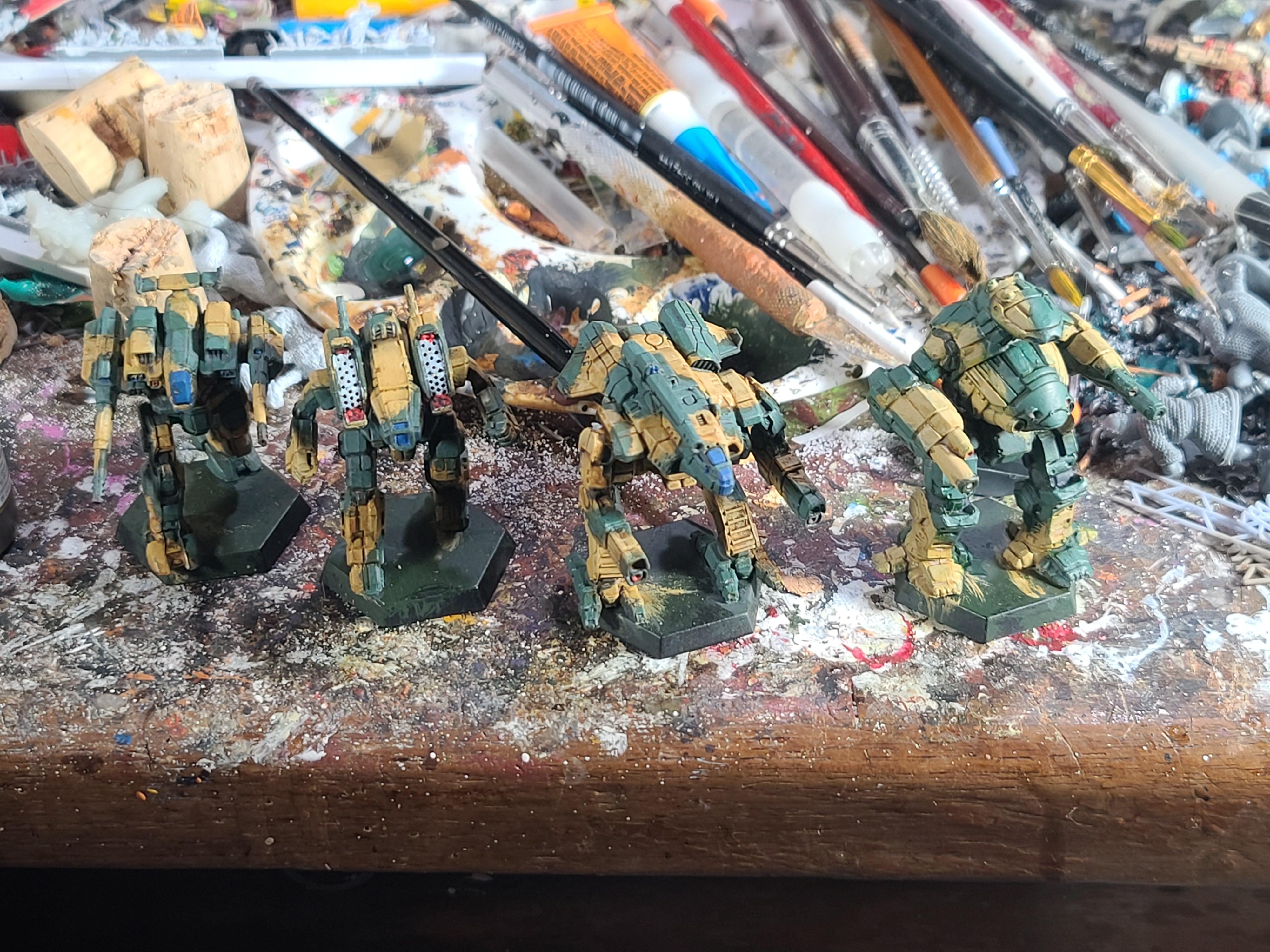 Annihilator, Archers, Battlemech, Battletech, Camouflage, Catalyst Game Labs, Marauder Ii, Mech, Rifleman