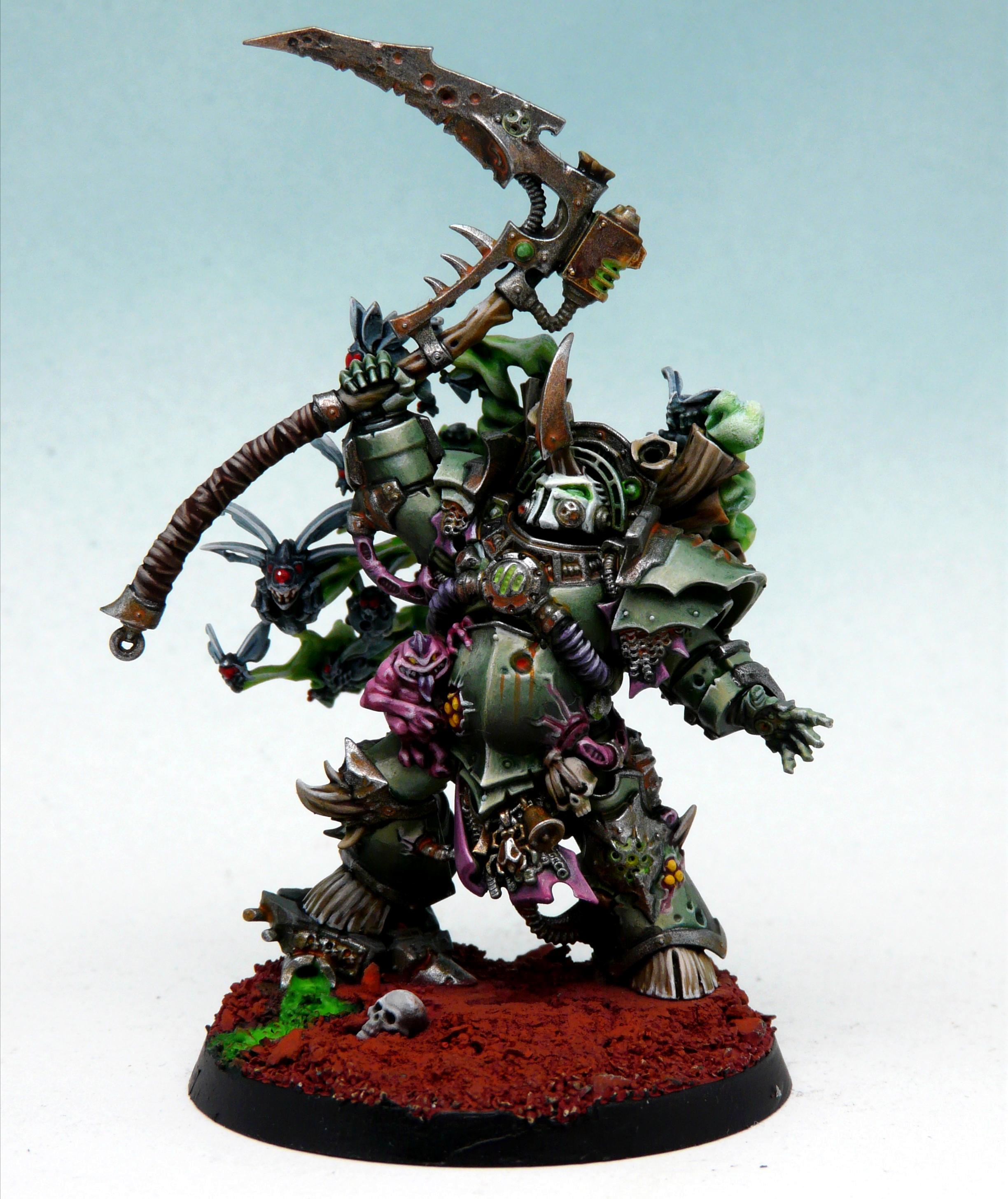 Chaos Space Marines, Death Guard, Herald Of Nurgle, Hereticus Astartes, Nurgle, Plague Marines, Typhus