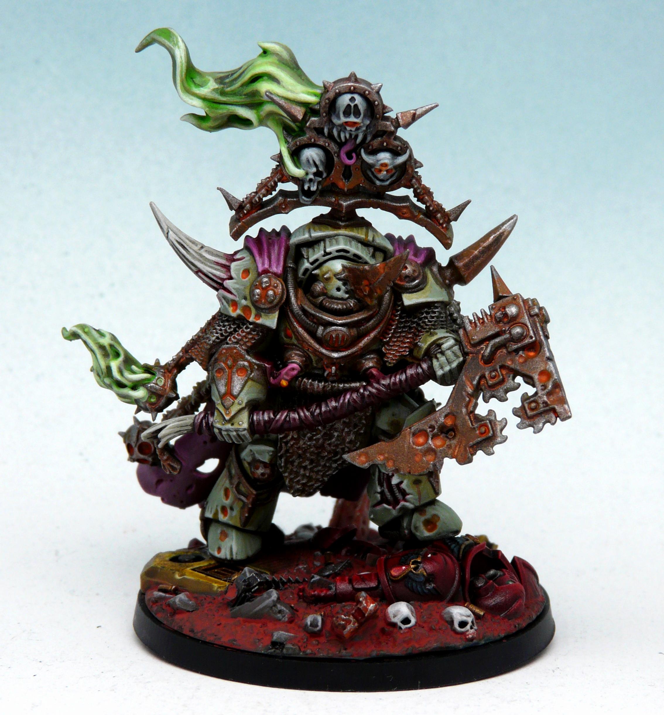 Chaos Space Marines, Death Guard, Hereticus Astartes, Lord Of Contagion, Nurgle, Plague Marines