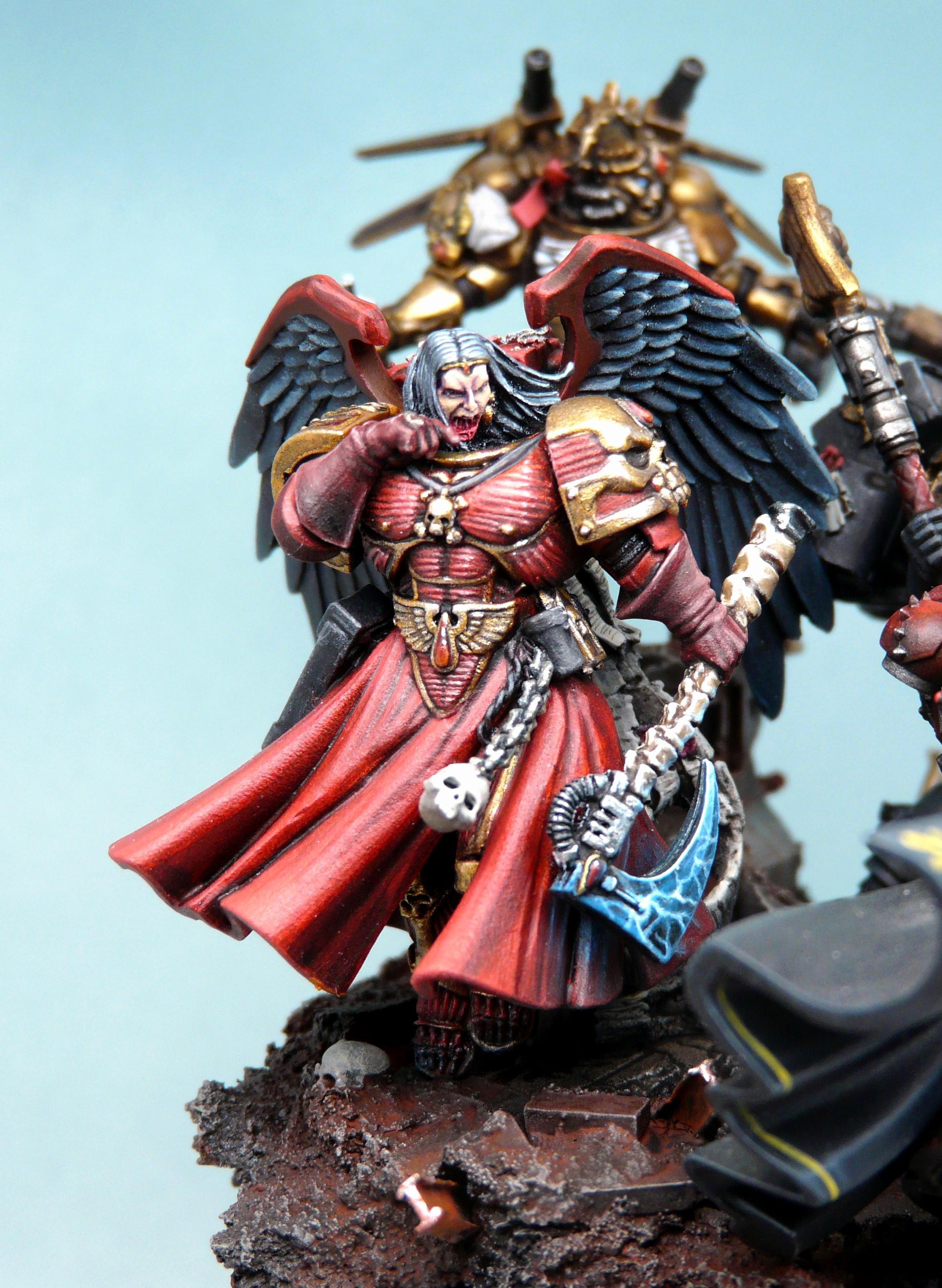 Adeptus Astartes, Astorath, Astorath The Grim, Black Rage, Blood Angels, Kitbash, Primaris, Red Thirst, Space Marines