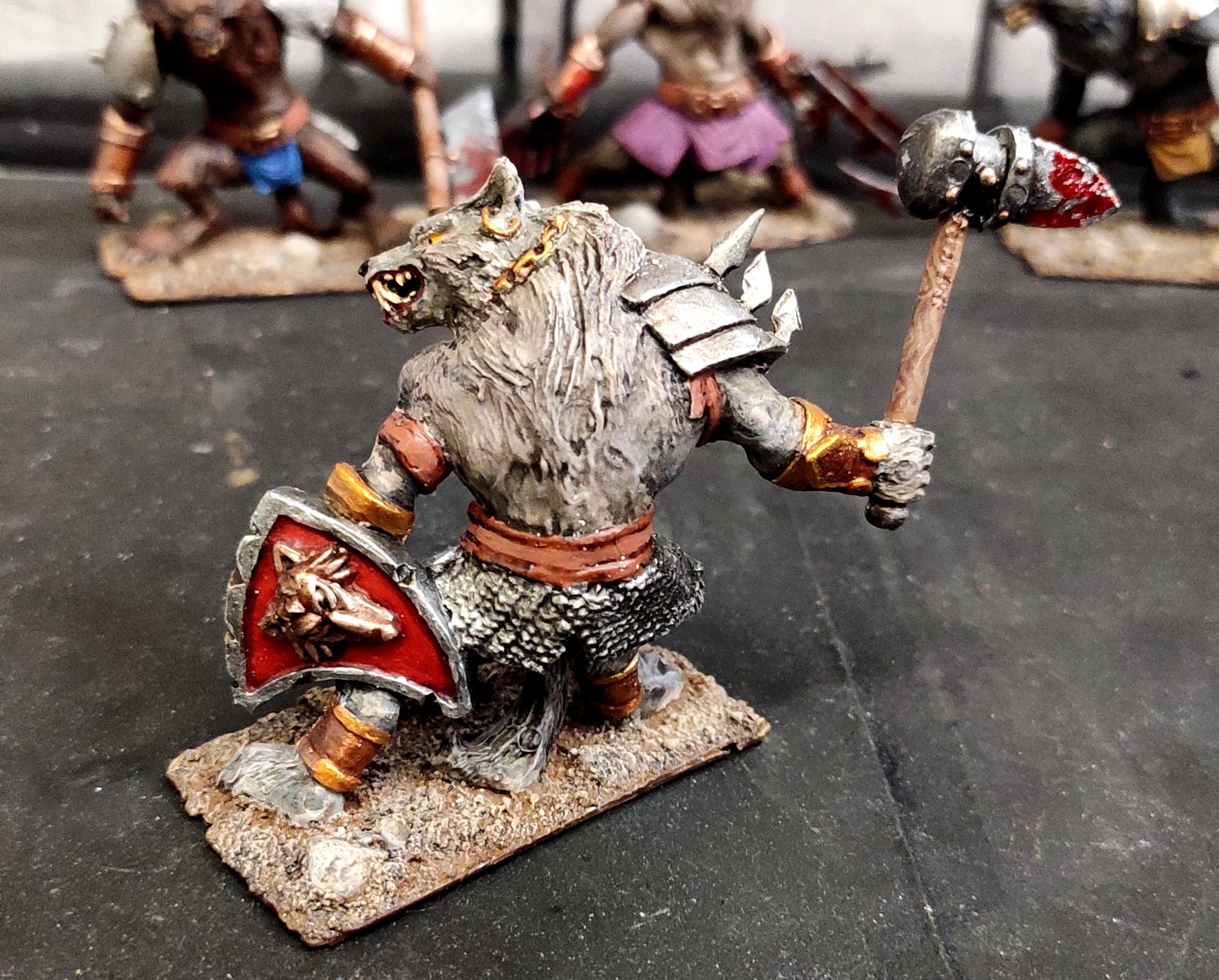 Beast, Fantasy Battles, From Russia, Hammer, Infantry, Pack, Piercing, Regiment, Shield, Technolog, Tehnolog, Warriors, Werewolf, Wolves