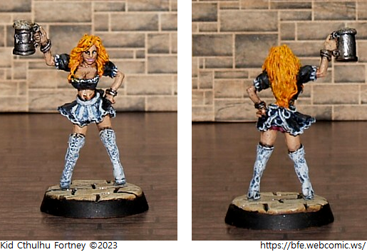 Bfe, Female, Impact Miniatures, Maid, Oubliette, Waitress, Wench