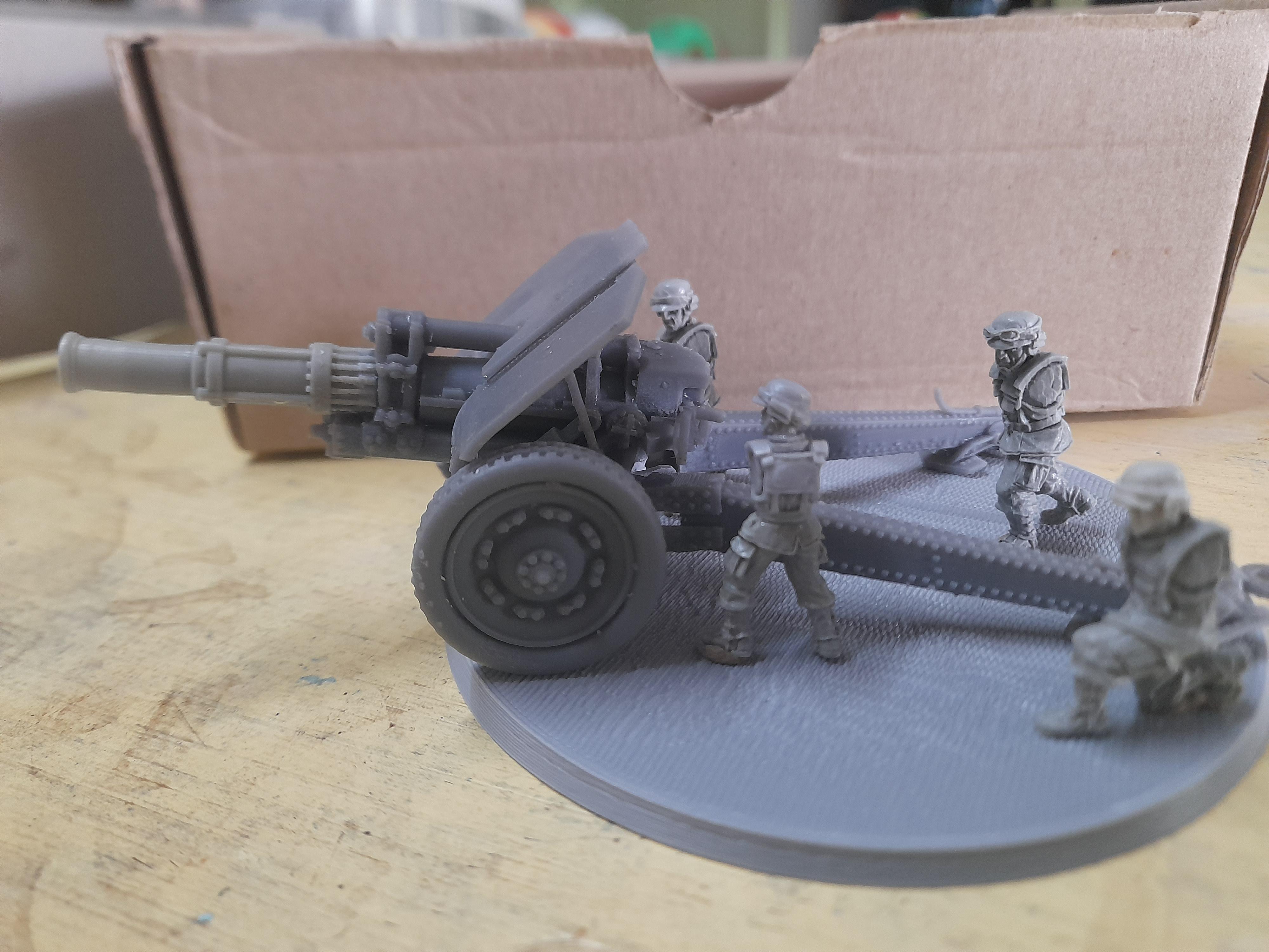 Battle Cannon, Field Gun, Imperial Guard, Victoria Miniatures