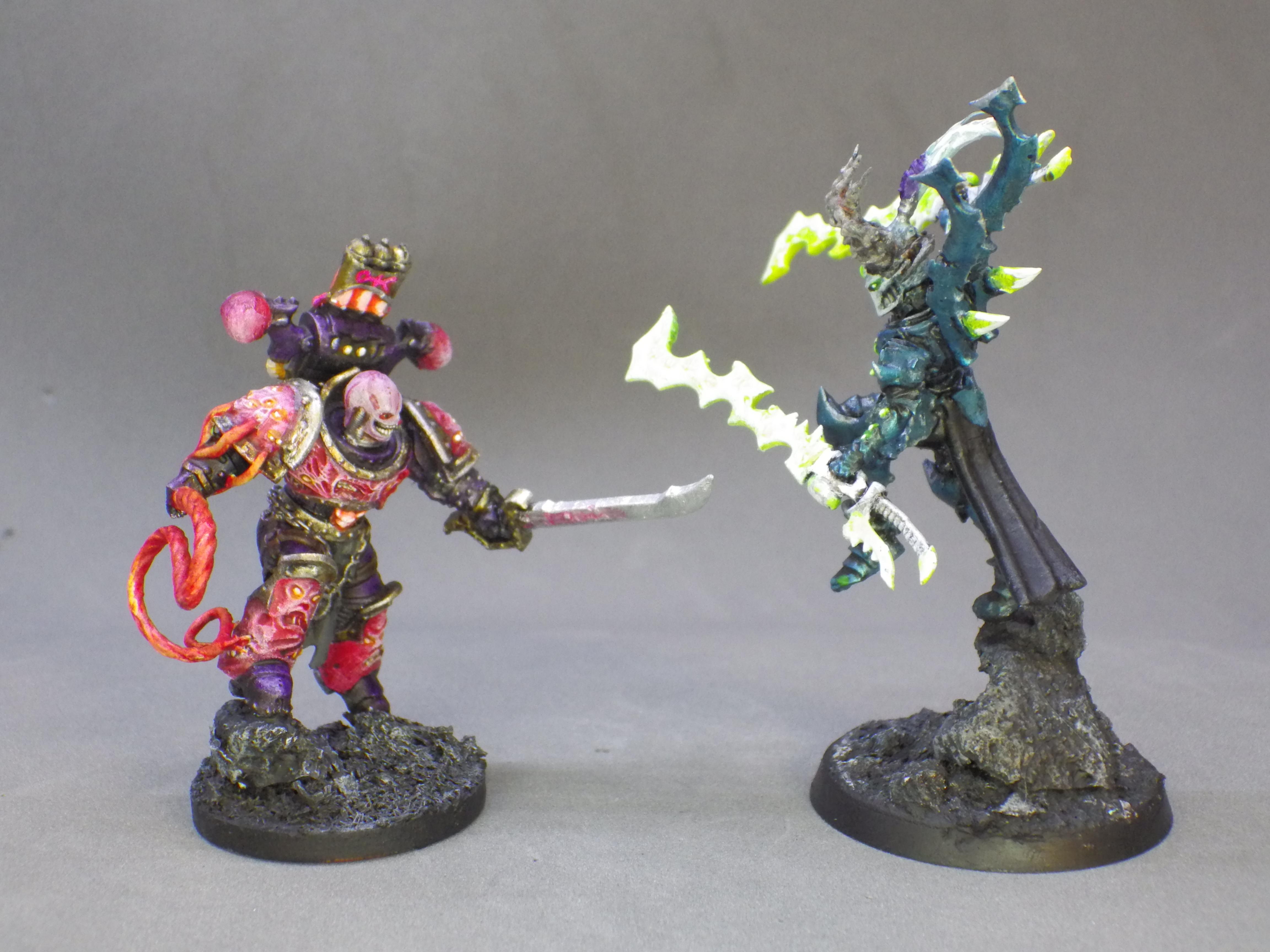 3d, Chaos, Drazhar, Druckari, Emperor's Children, Filthy Xenos, Lucius, Print, Slaanesh
