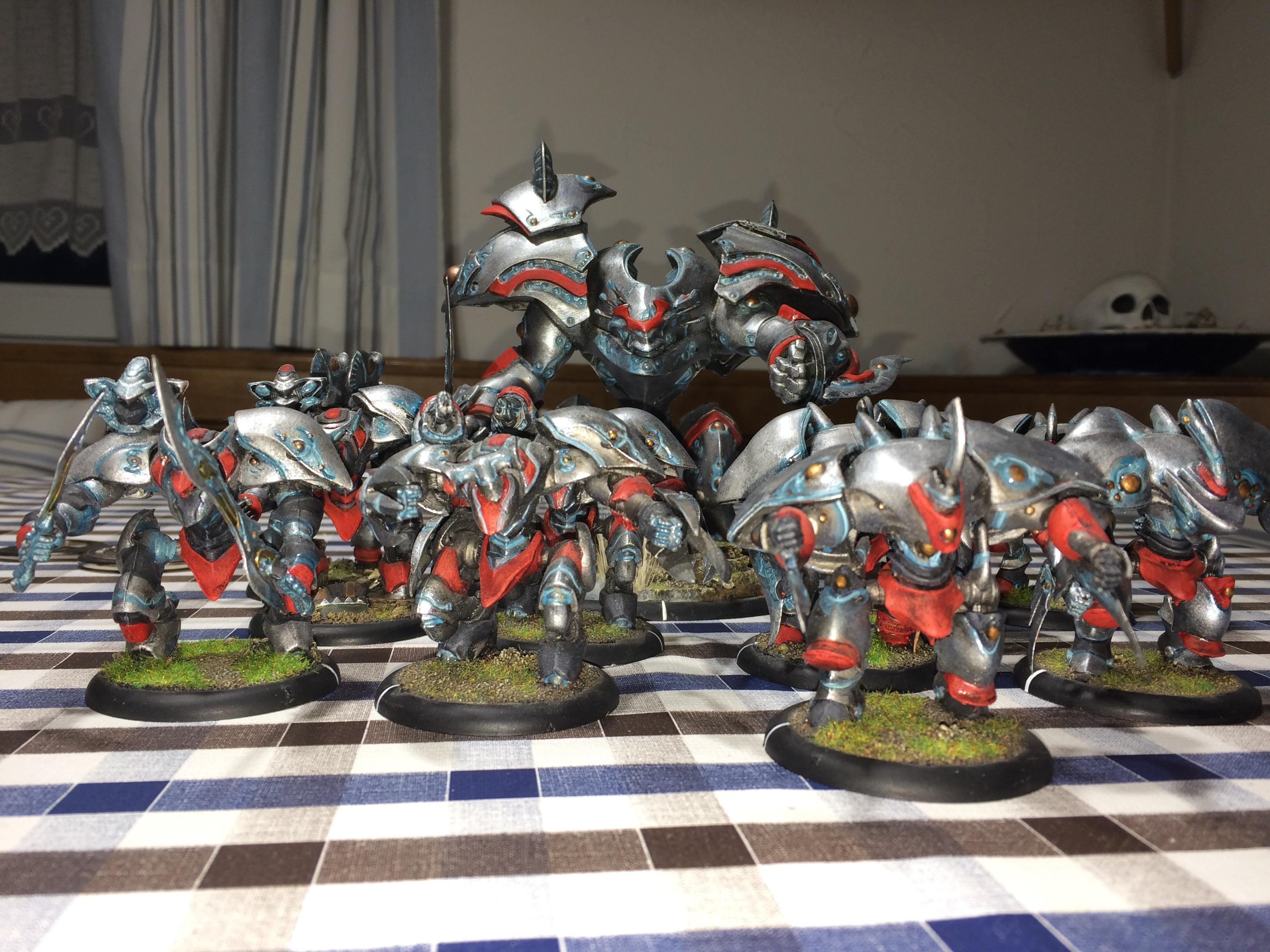 Berserkers, Charakters, Cryx, Cygnar, Khador, Minions, Sentinel, Trollbloods, Warjack, Warmachine