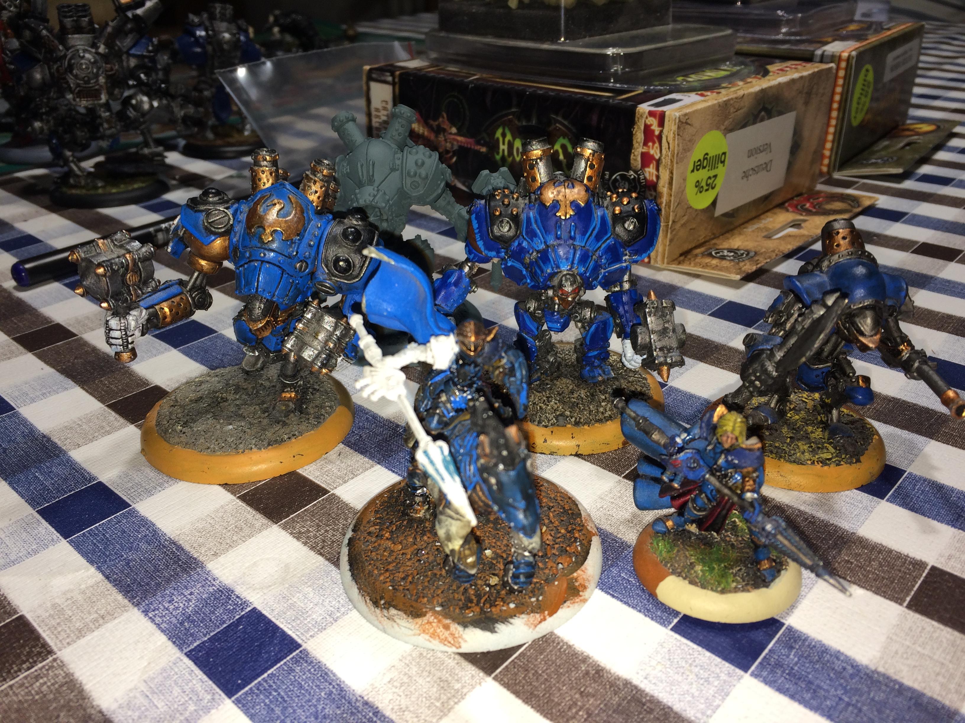 Berserkers, Charakters, Cryx, Cygnar, Khador, Minions, Sentinel, Trollbloods, Warjack, Warmachine