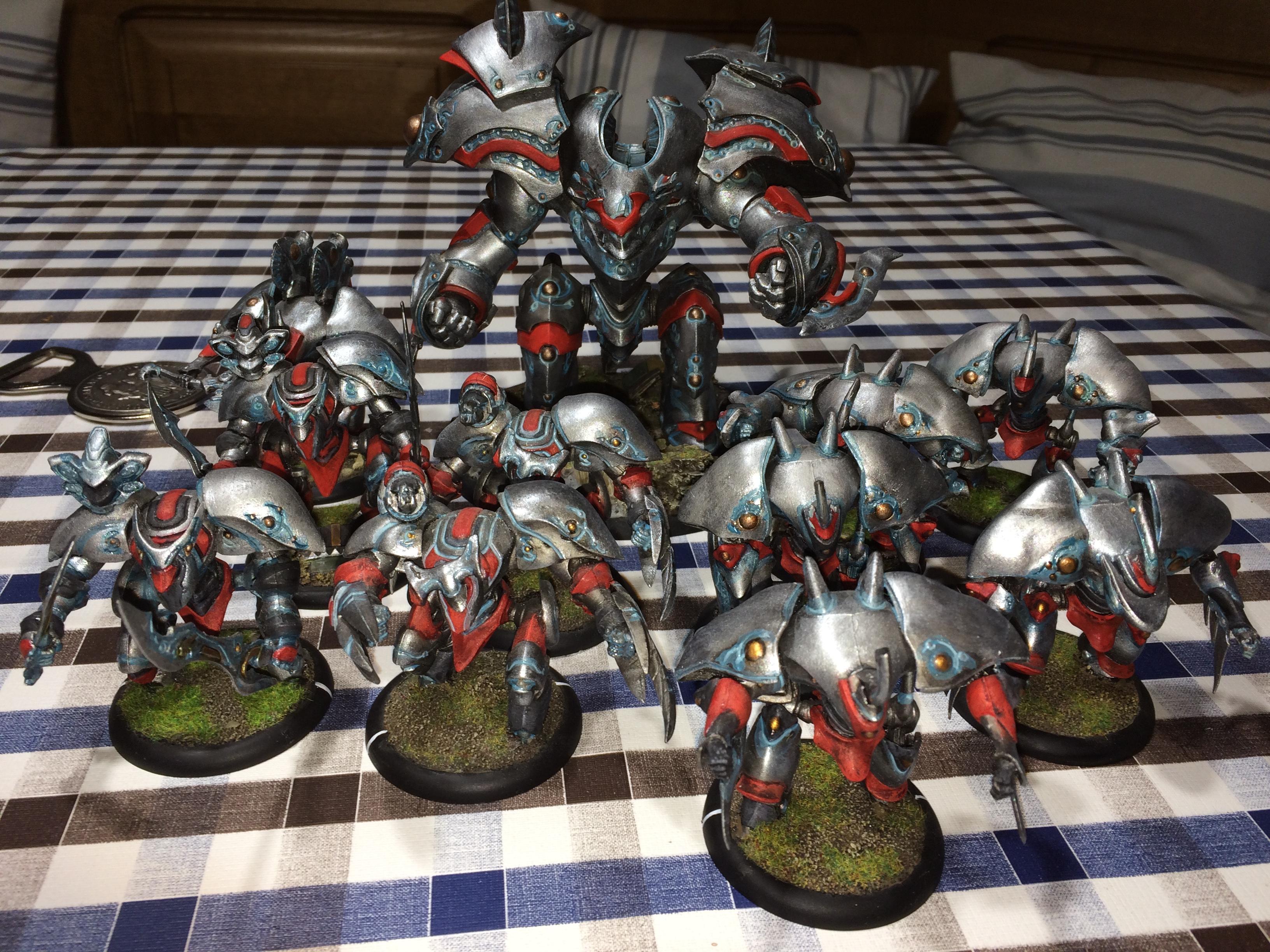 Berserkers, Charakters, Cryx, Cygnar, Khador, Minions, Sentinel, Trollbloods, Warjack, Warmachine