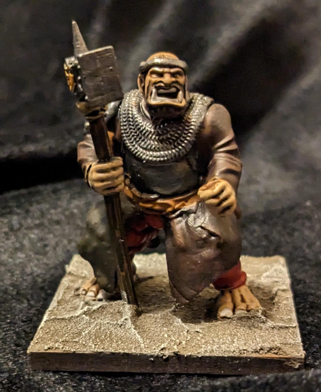 Krunk Sledgefist, warrior priest of Sigmaw 