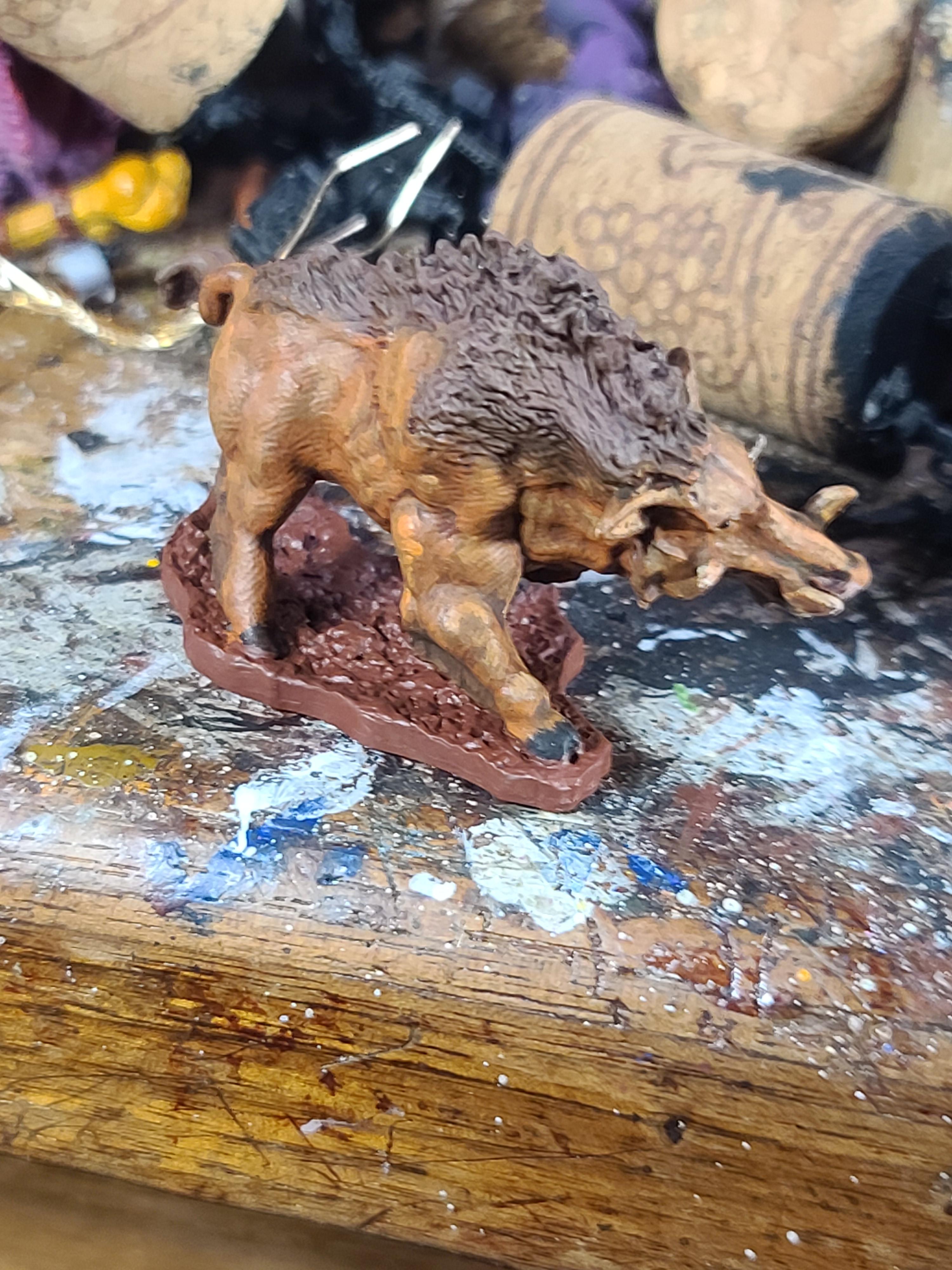 Boar, Bones Usa, Pig, Reaper Miniatures