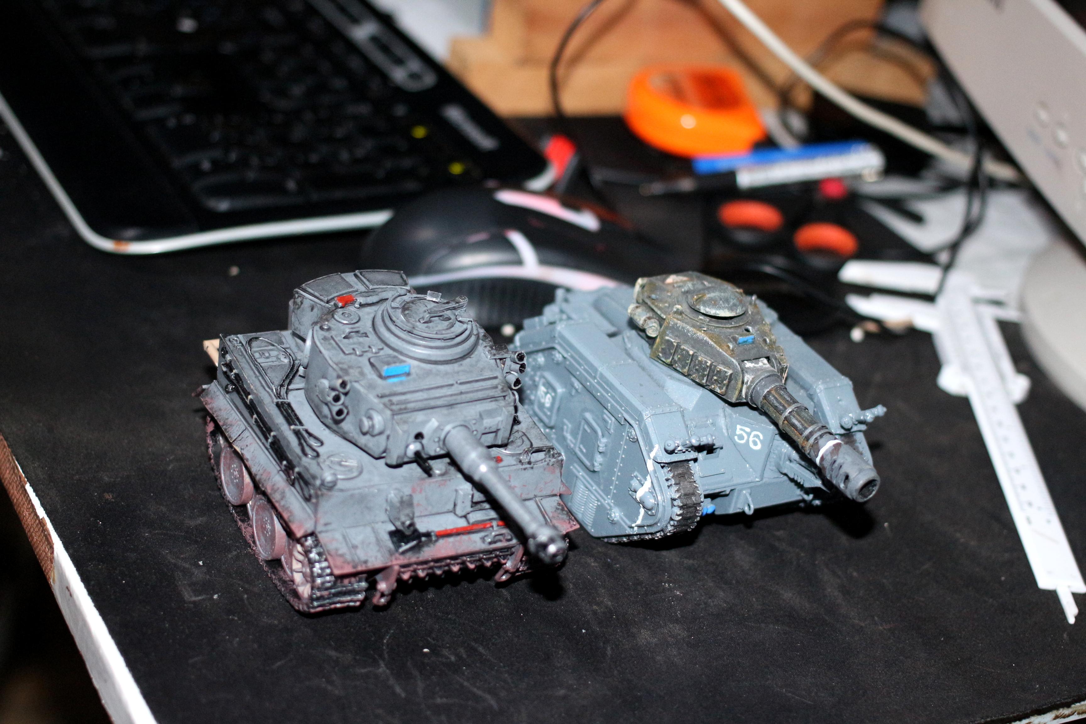 Chibi, Leman Russ, Leman Russ Proxy, Meng, Proxy, Tank, World War Toons