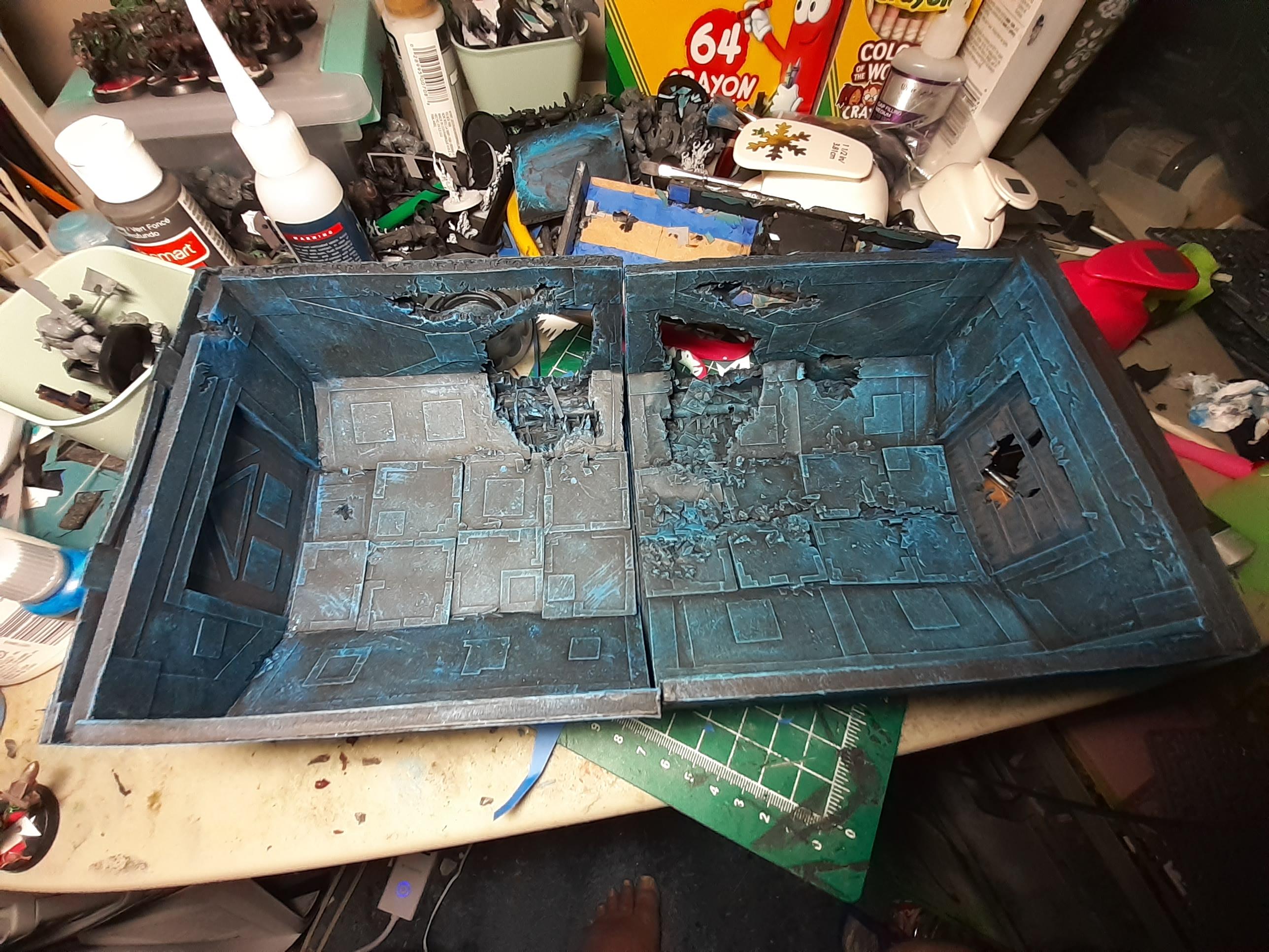 Custom, Inq28, Necromunda, Scratch Build, Spacehulk, Terrain, Waaazag, Warhammer 40,000