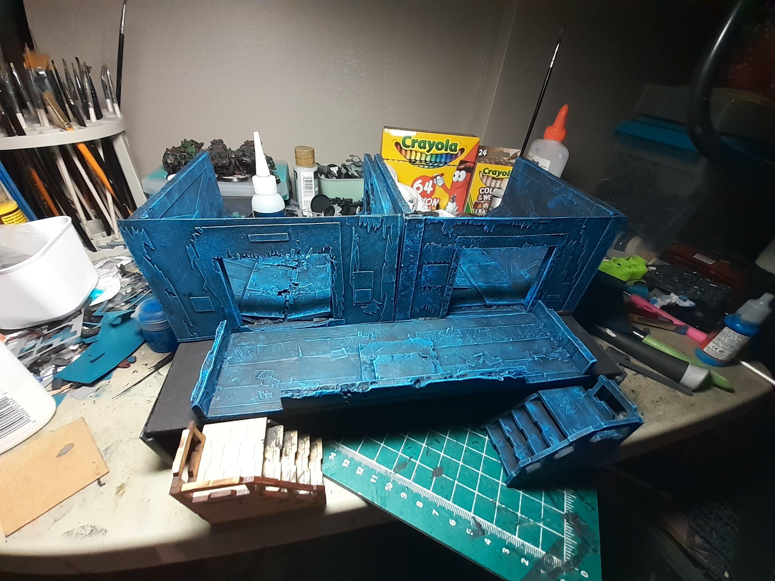 Custom, Inq28, Necromunda, Scratch Build, Spacehulk, Terrain, Waaazag, Warhammer 40,000