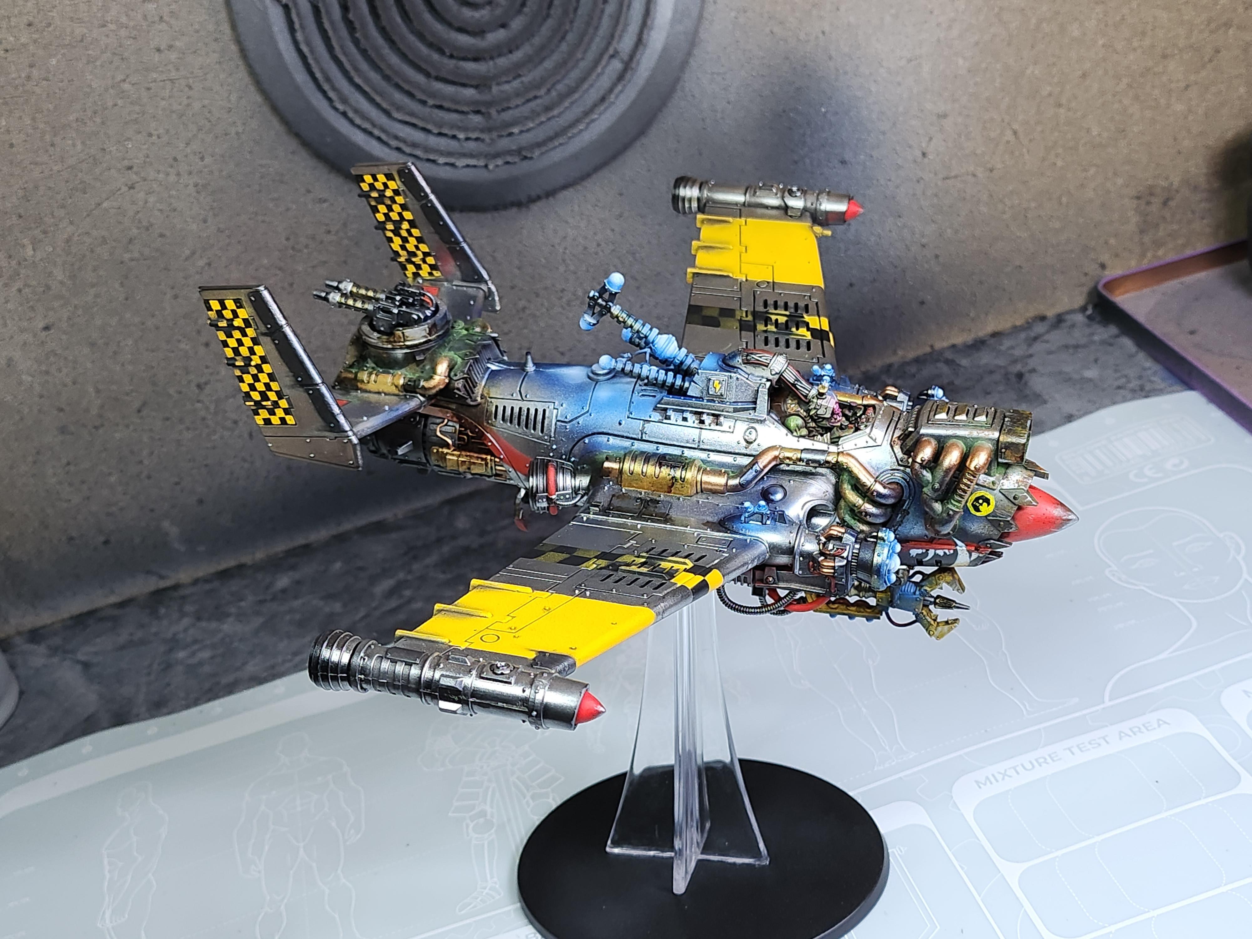 Flyer, Games Workshop, Orks, Warhammer 40,000, Wazbom Blastajet