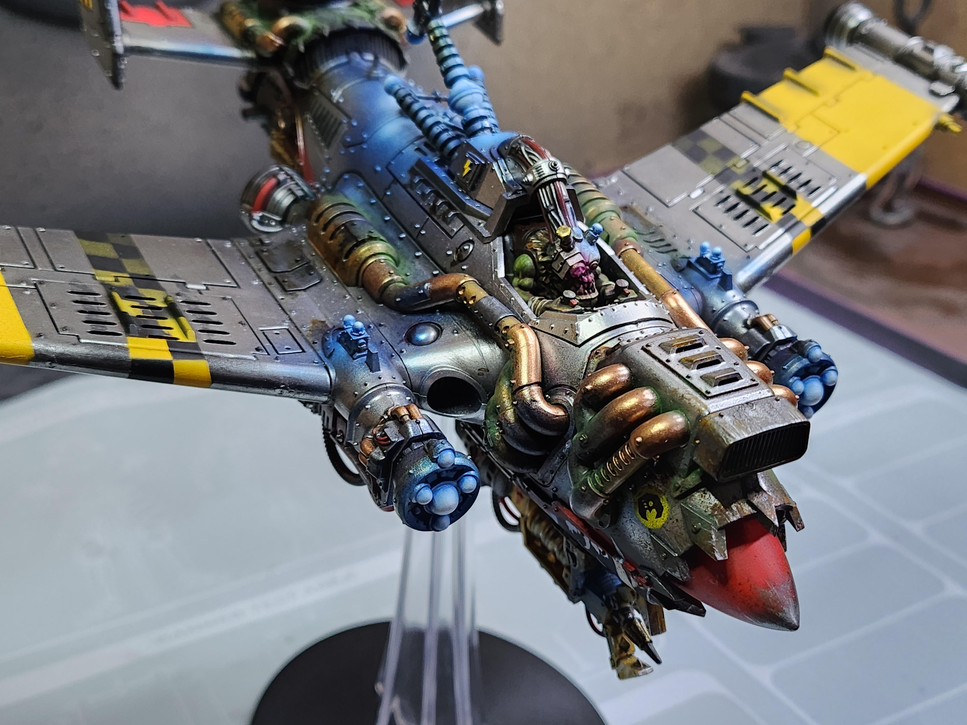 Flyer, Games Workshop, Orks, Warhammer 40,000, Wazbom Blastajet
