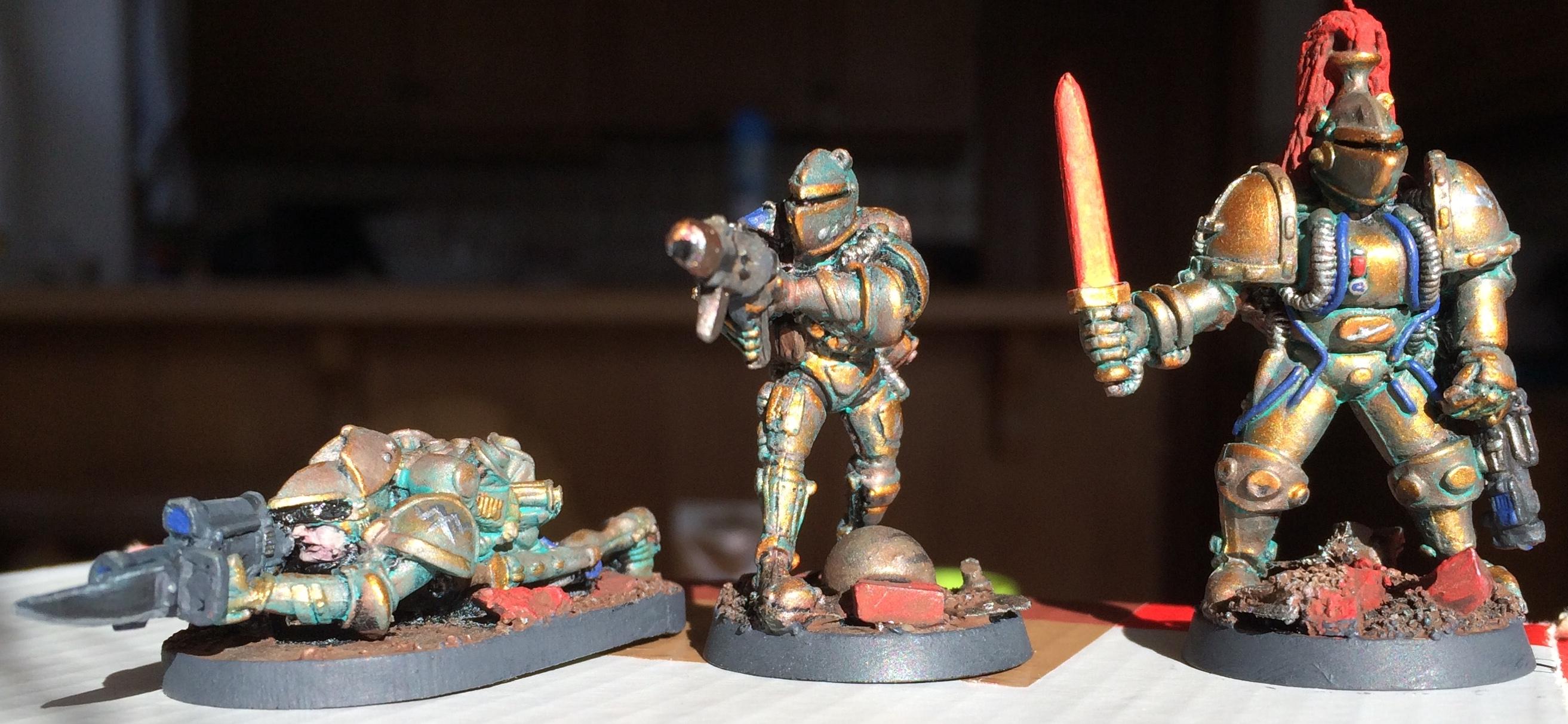 Mk 1, Protomarine, Thunder, Warriors