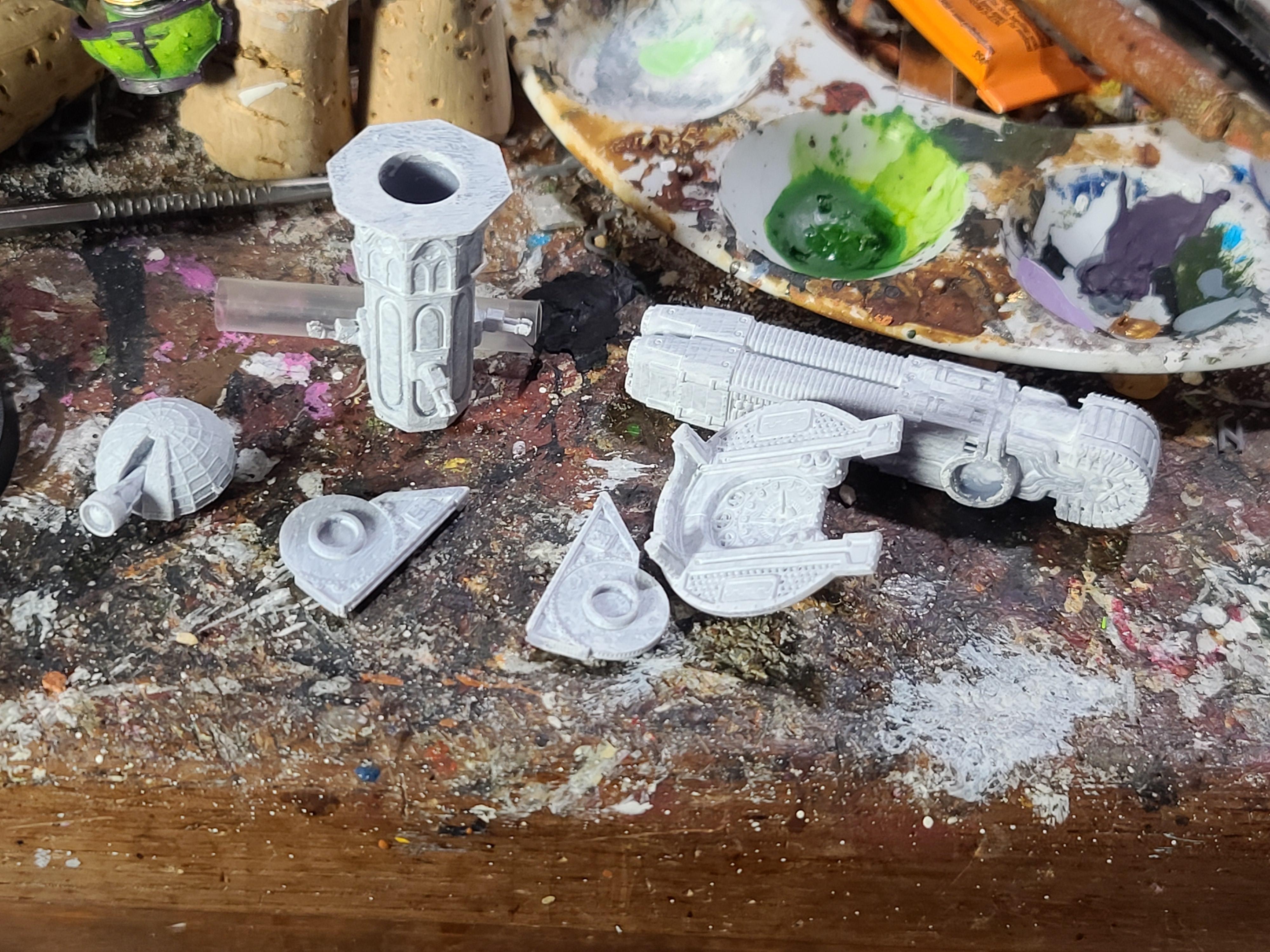 Adeptus Titanicus, Battle Bling, Games Workshop, Stipple, Titan, Warbringer