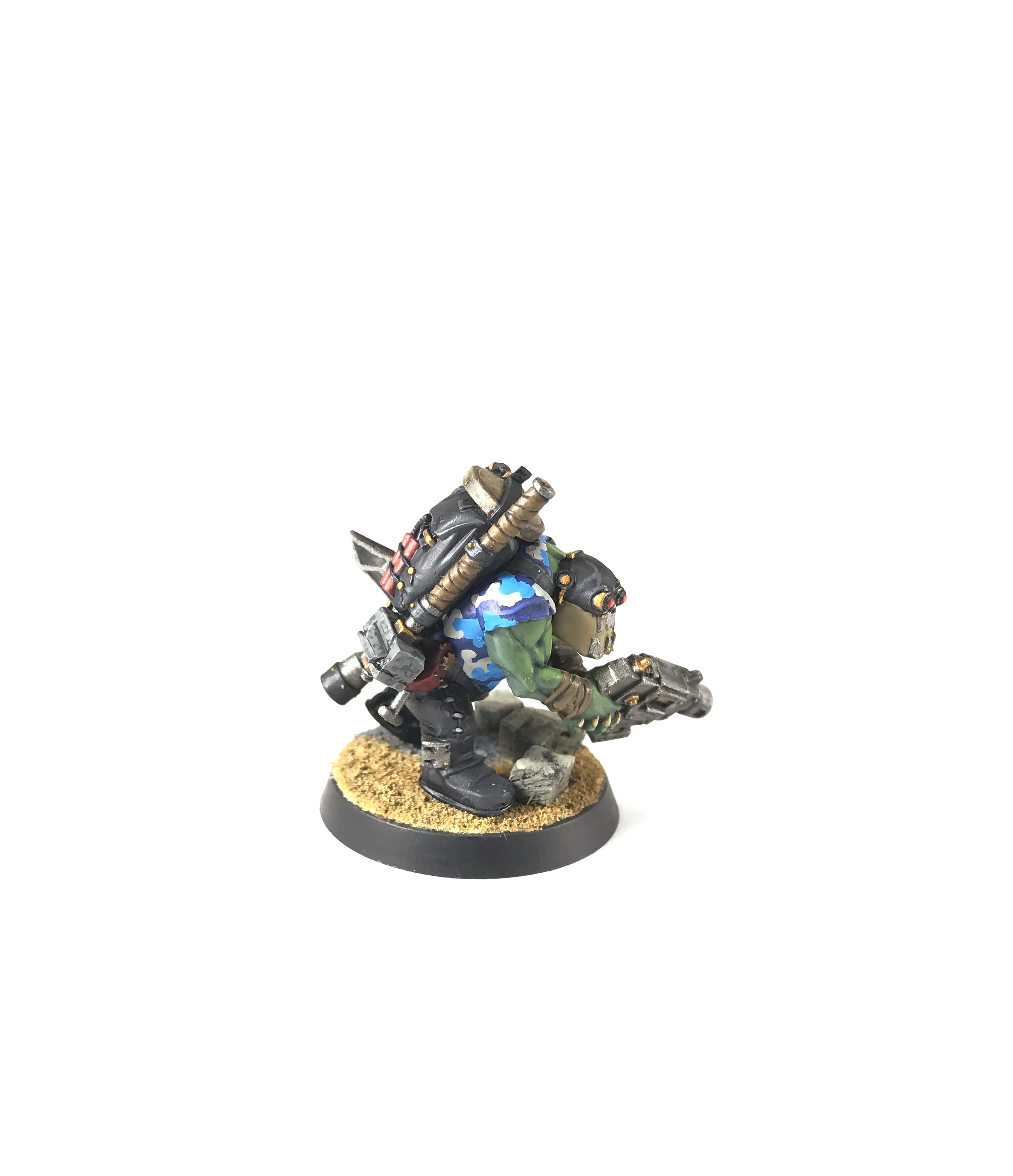 Breacha Boy, Camouflage, Deathskulls, Kommando, Octarius, Orks, Warhammer 40,000