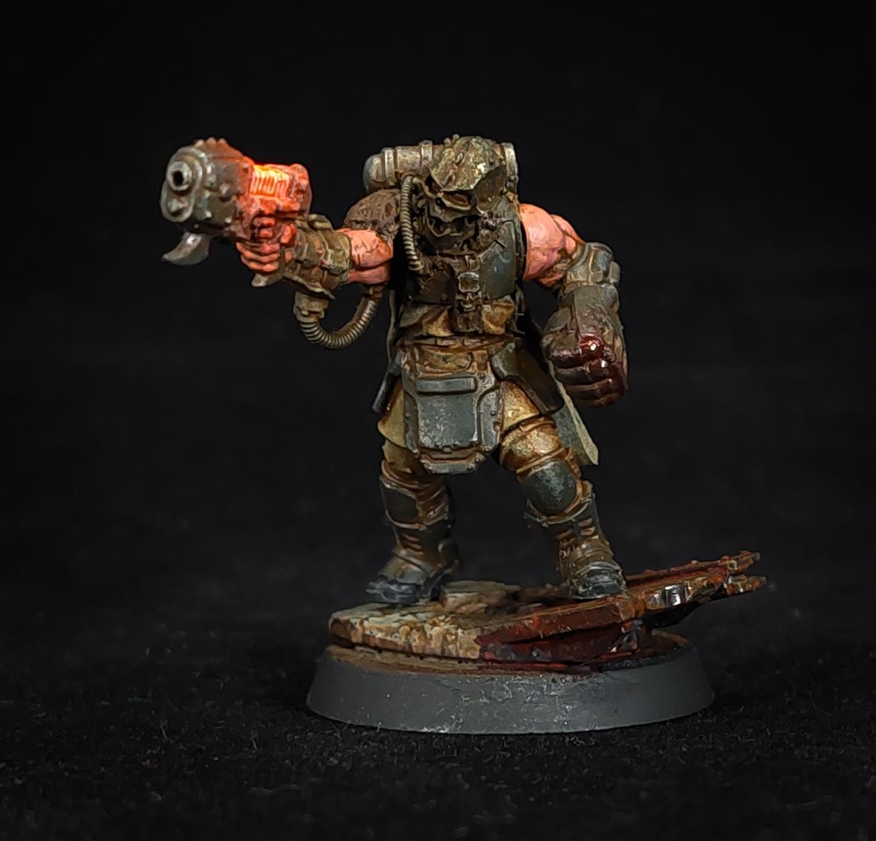 Astra Militarum, Conversion, Dark Tide, Darktide, Enforcer, Forge World, Imperial Guard, Moebian 6th, Moebian Sixth, Traitor Guard