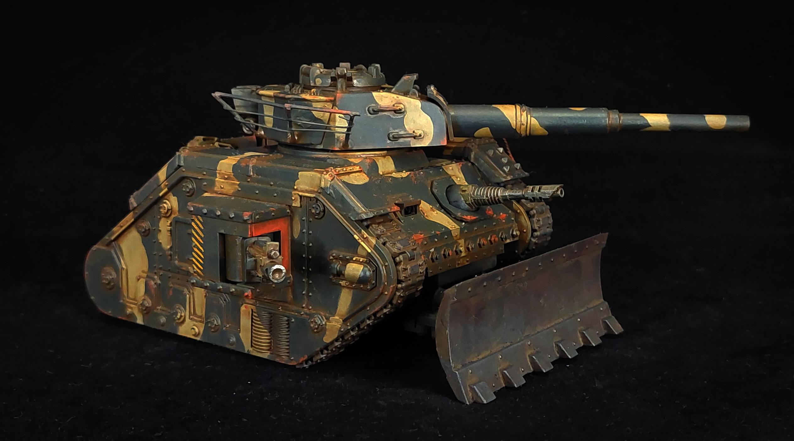 Astra Militarum, Beyond The Tabletop, Blood And Skulls, Dark Tide, Darktide, Imperial Guard, Leman Russ, Moebian 6th, Moebian Sixth, Traitor Guard, Vanquisher
