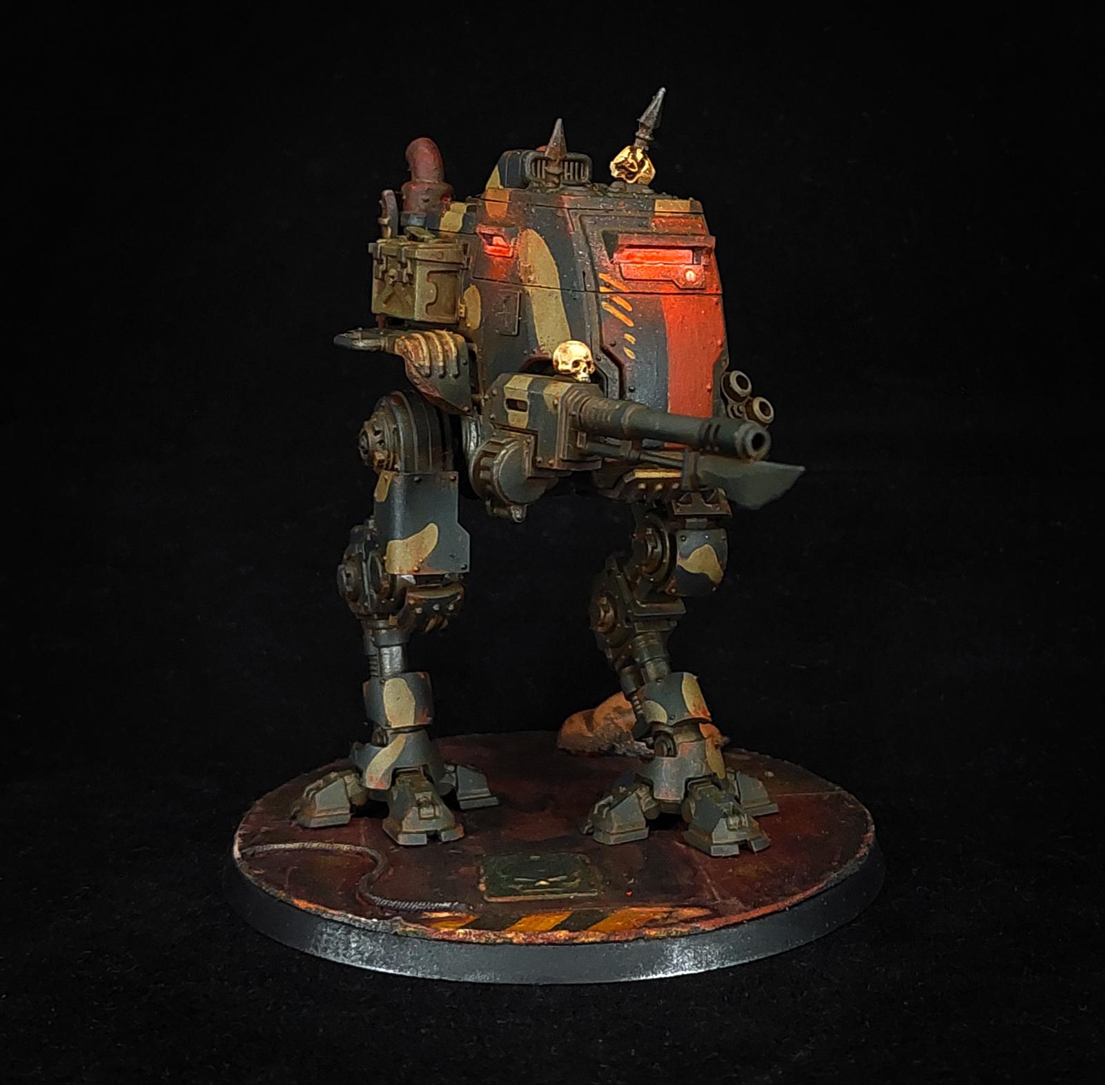 Armoured Sentinel, Astra Militarum, Cadia Stands, Cadians, Dark Tide, Darktide, Imperial Guard, Moebian 6th, Moebian Sixth, Sentinel, Traitor Guard