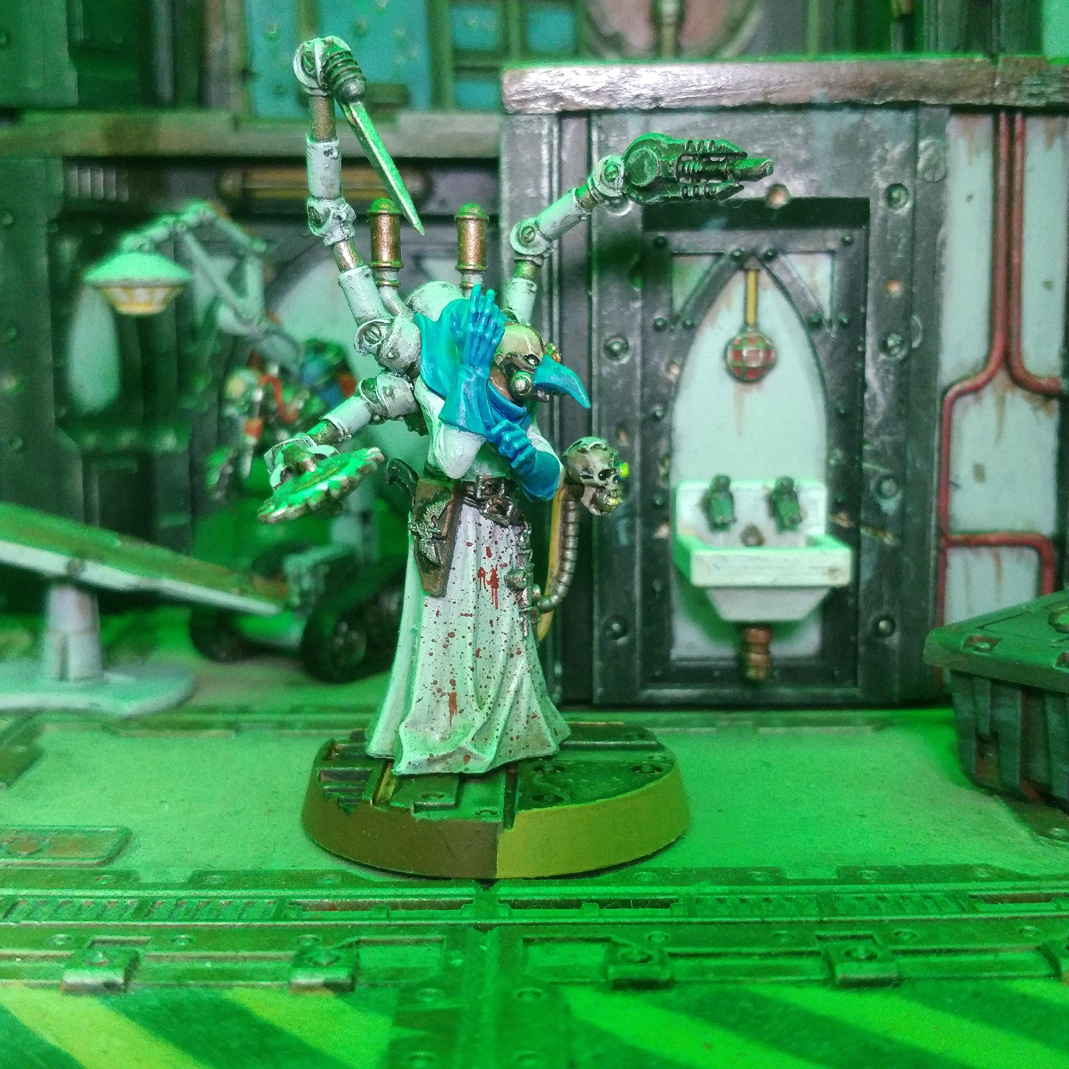 Civilian, Doctor, N17, Necromunda, Outcasts, Underhive