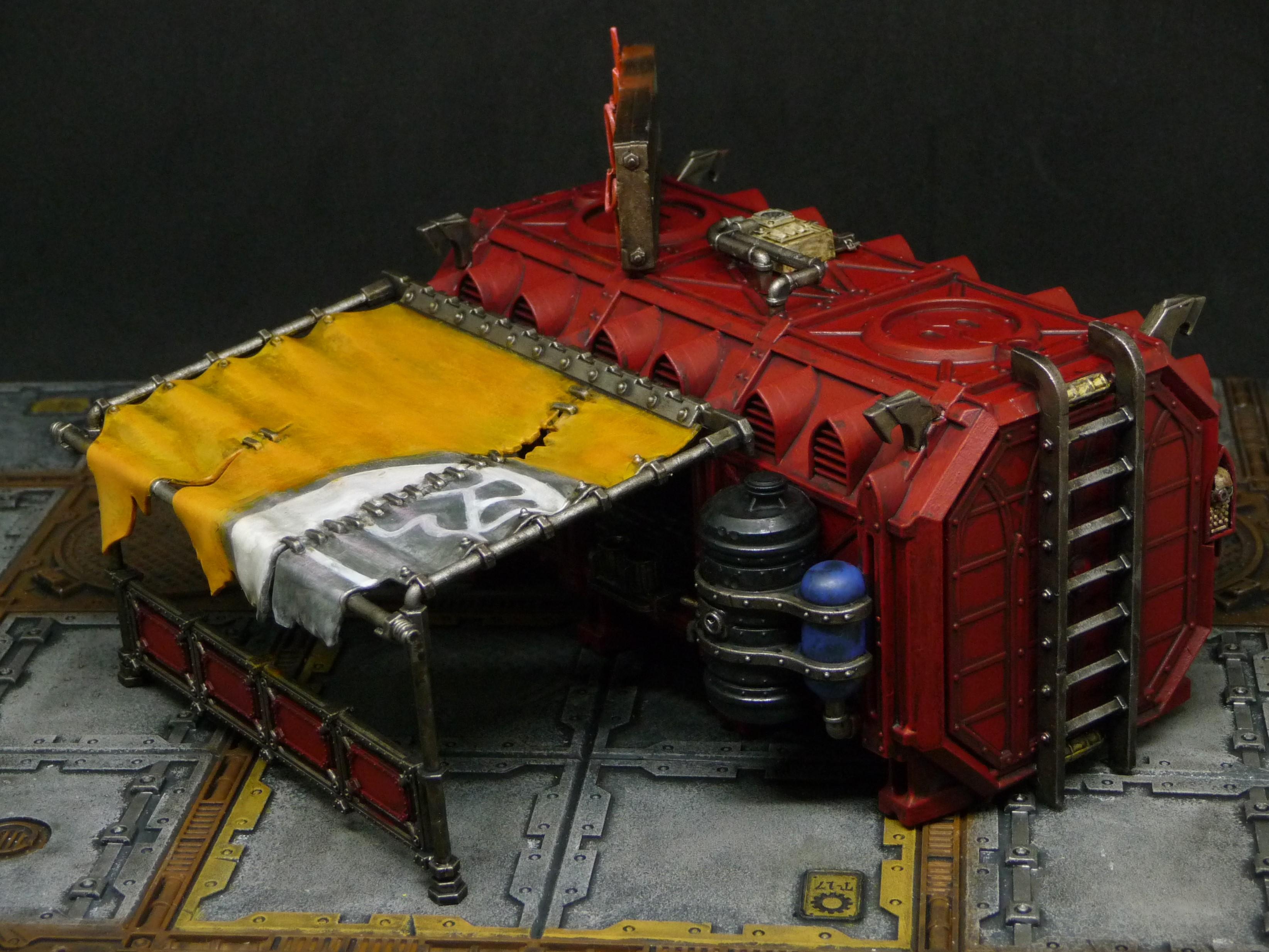 Bar, Conversion, Hive, Market, Necromunda, Terrain, The Last Drop