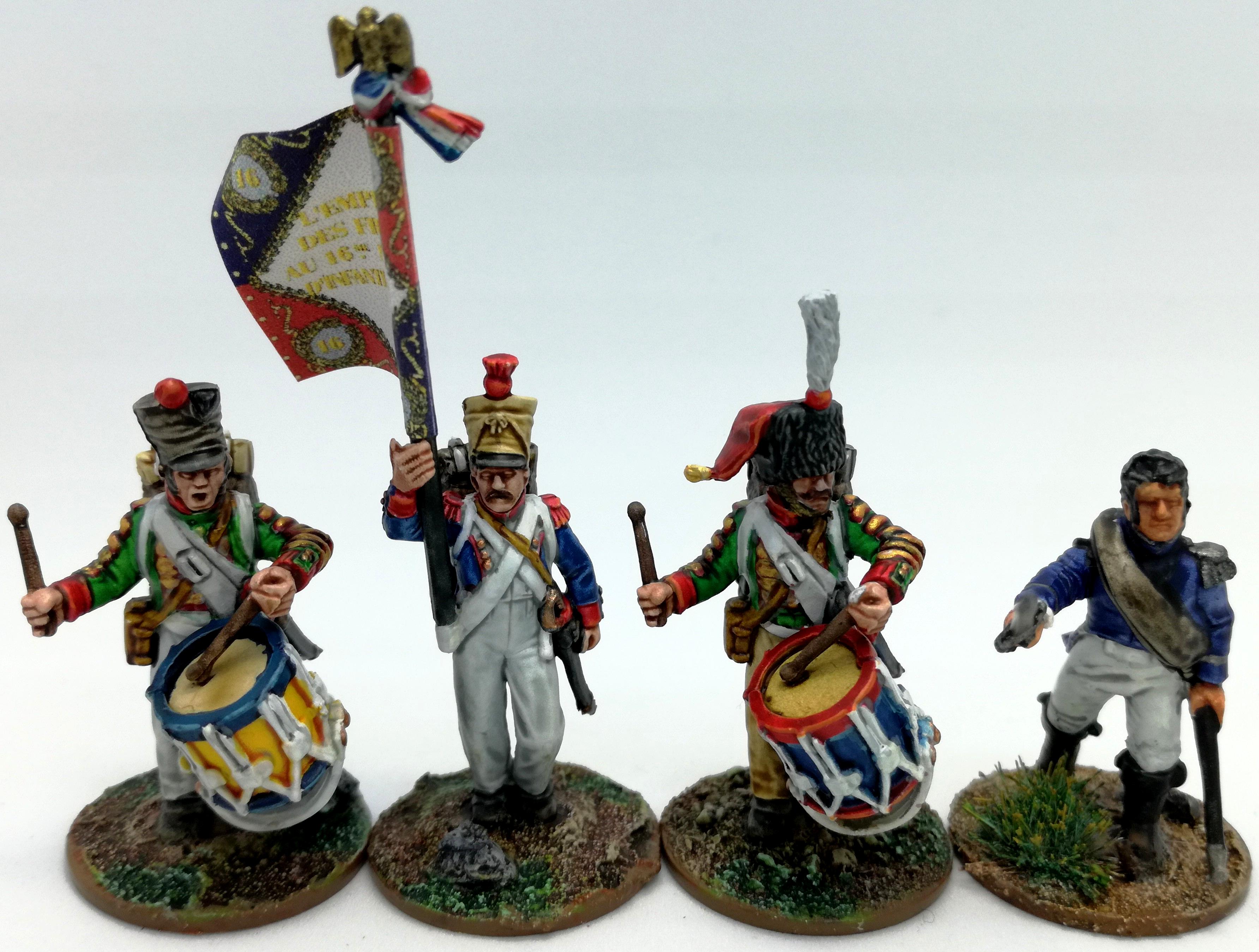 Command, French, Group, Infantry, Napoleonic
