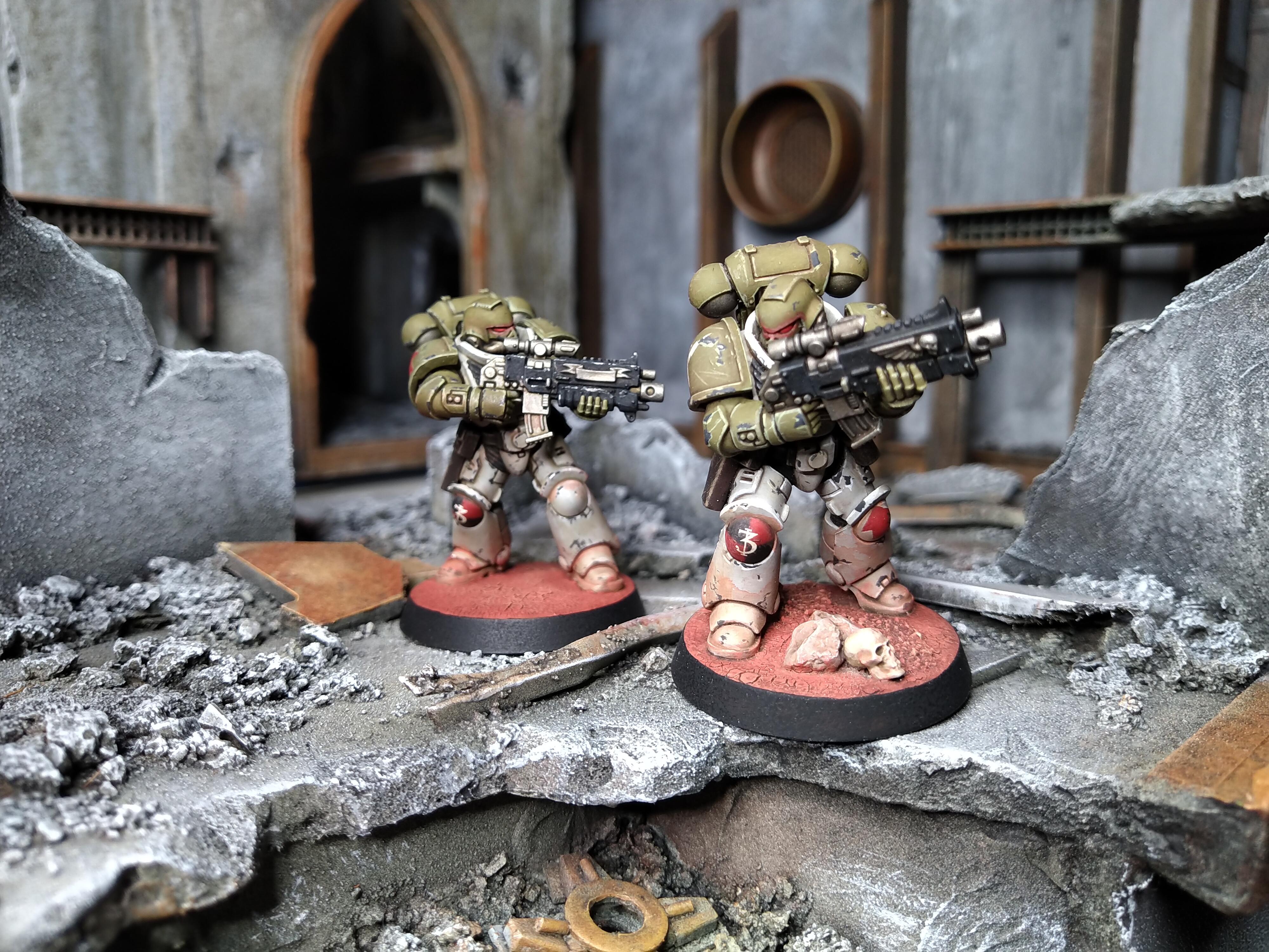 5th, Custom Chapter, Green And Grey, Primaris, Space Marines, Void Striders, Warhammer 40,000