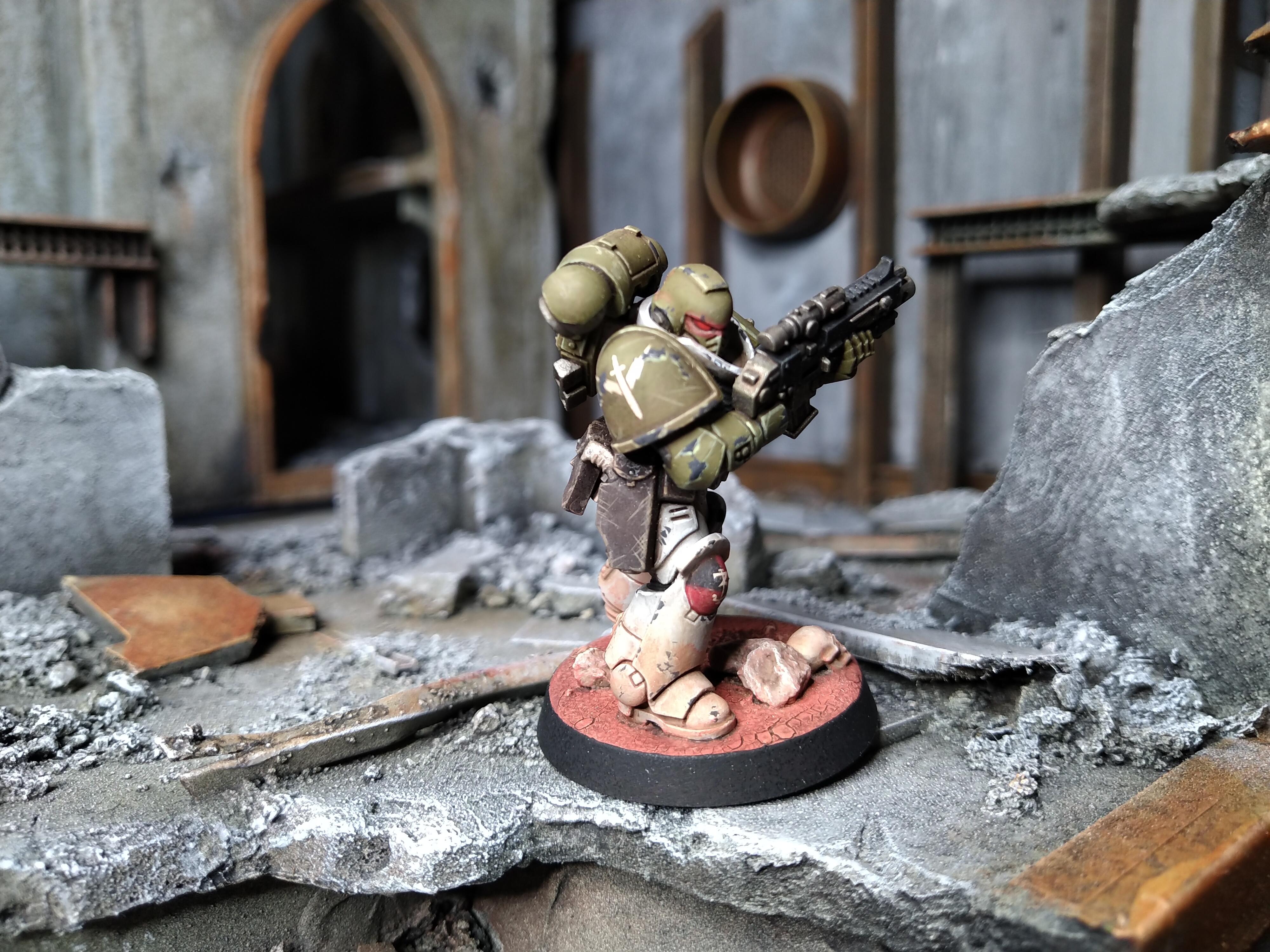 5th, Custom Chapter, Green And Grey, Primaris, Space Marines, Void Striders, Warhammer 40,000