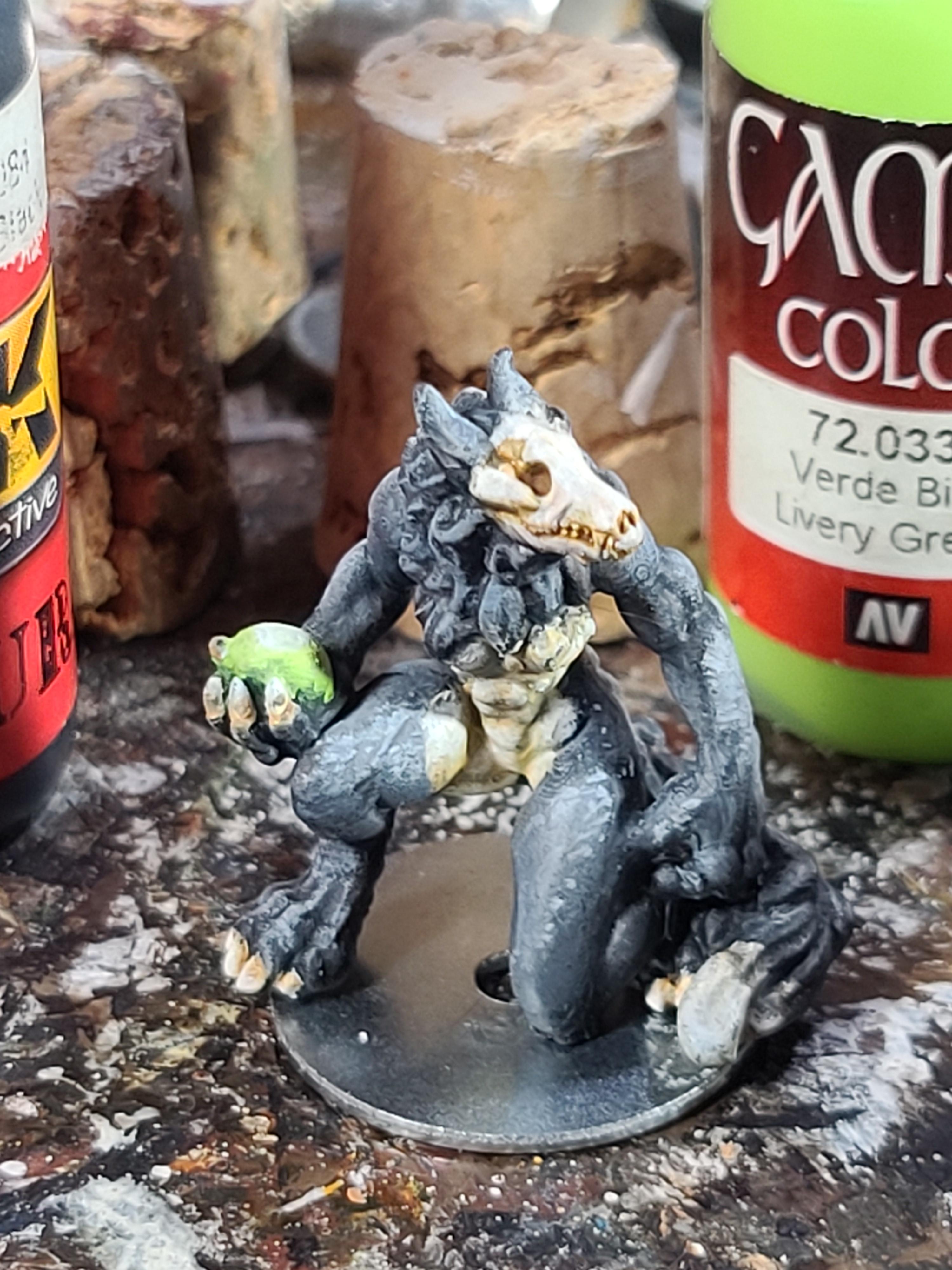 3d Print, Skulldog, Werewolf