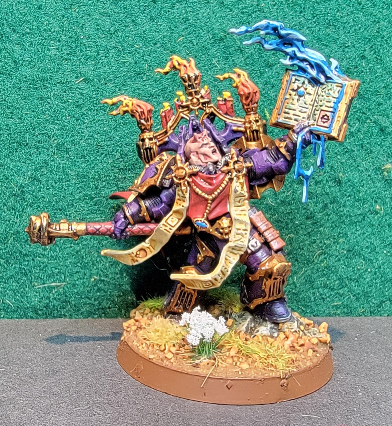 Chaos Space Marines, Dark Apostle by Solar_lion