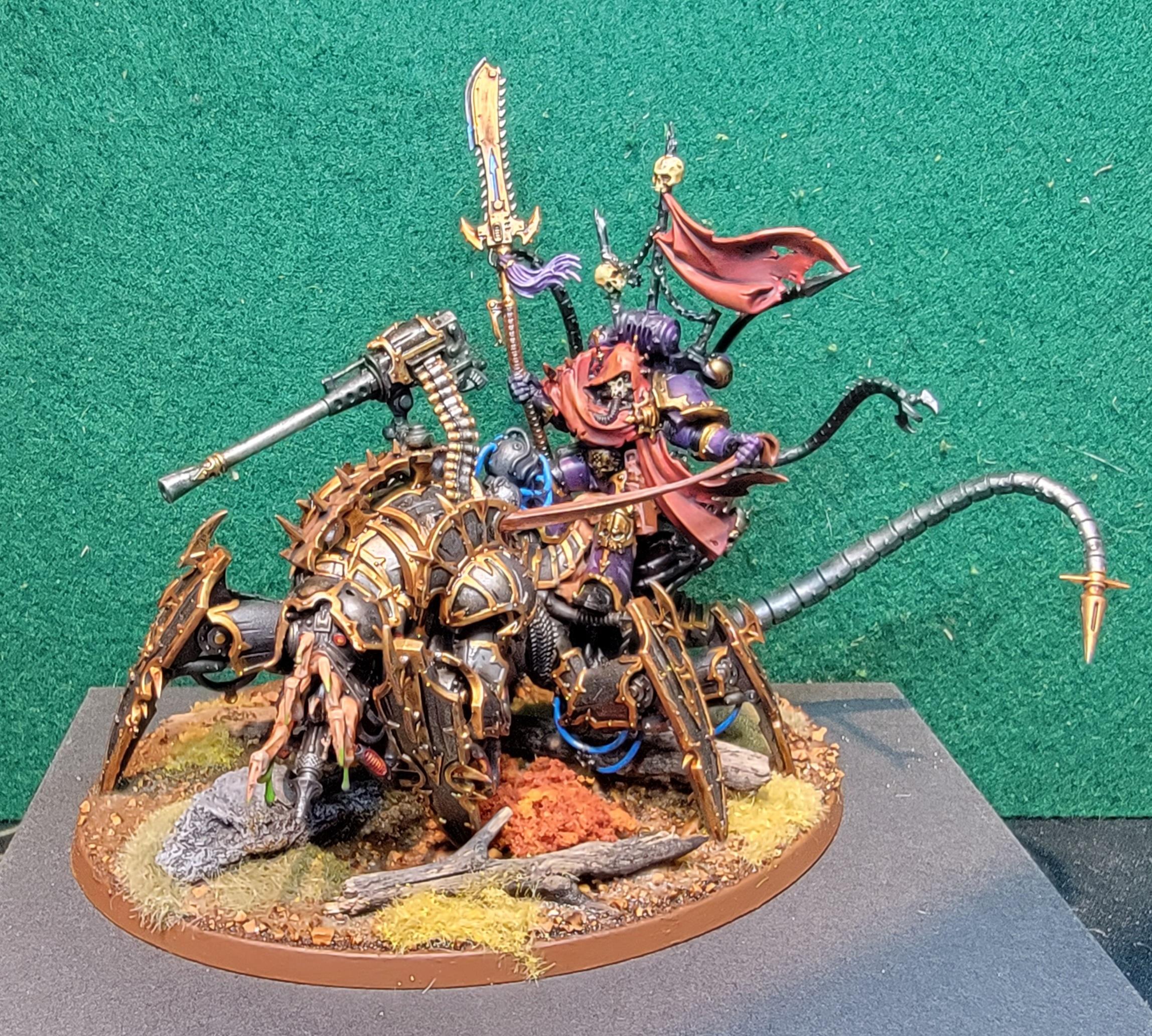 Chaos Space Marines, Lord Discordant by Solar_lion