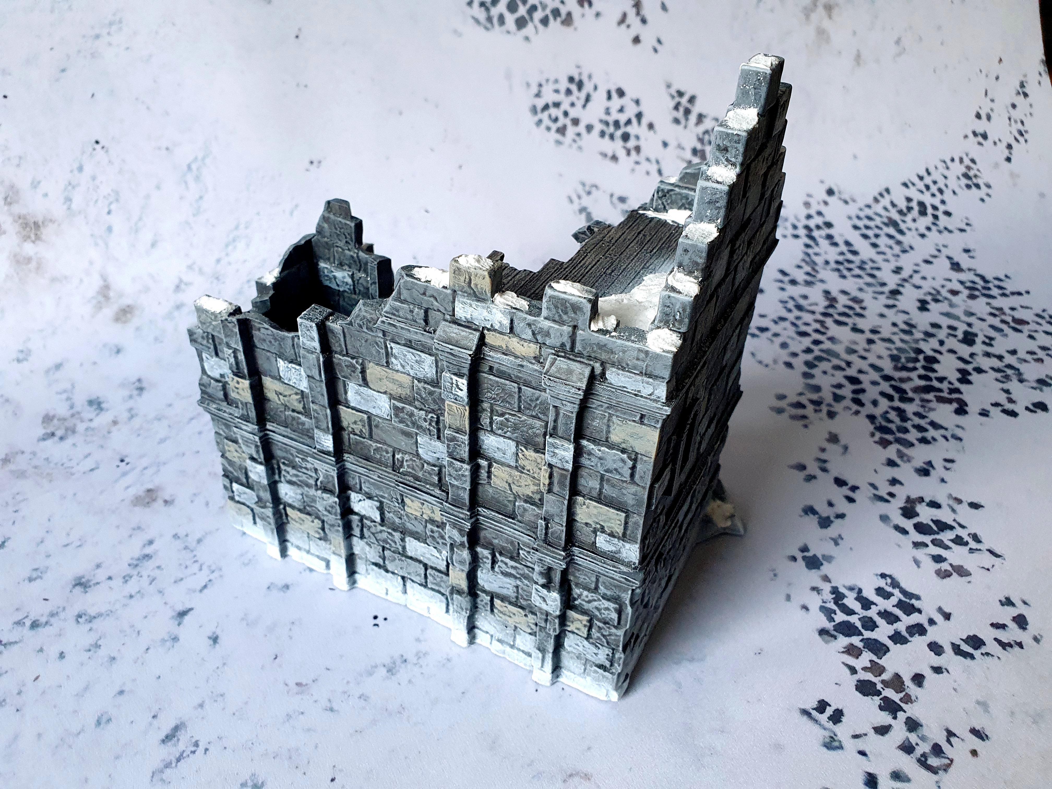 City Of Arkenfel, Digital Files By Dark Realms, Winter Terrain