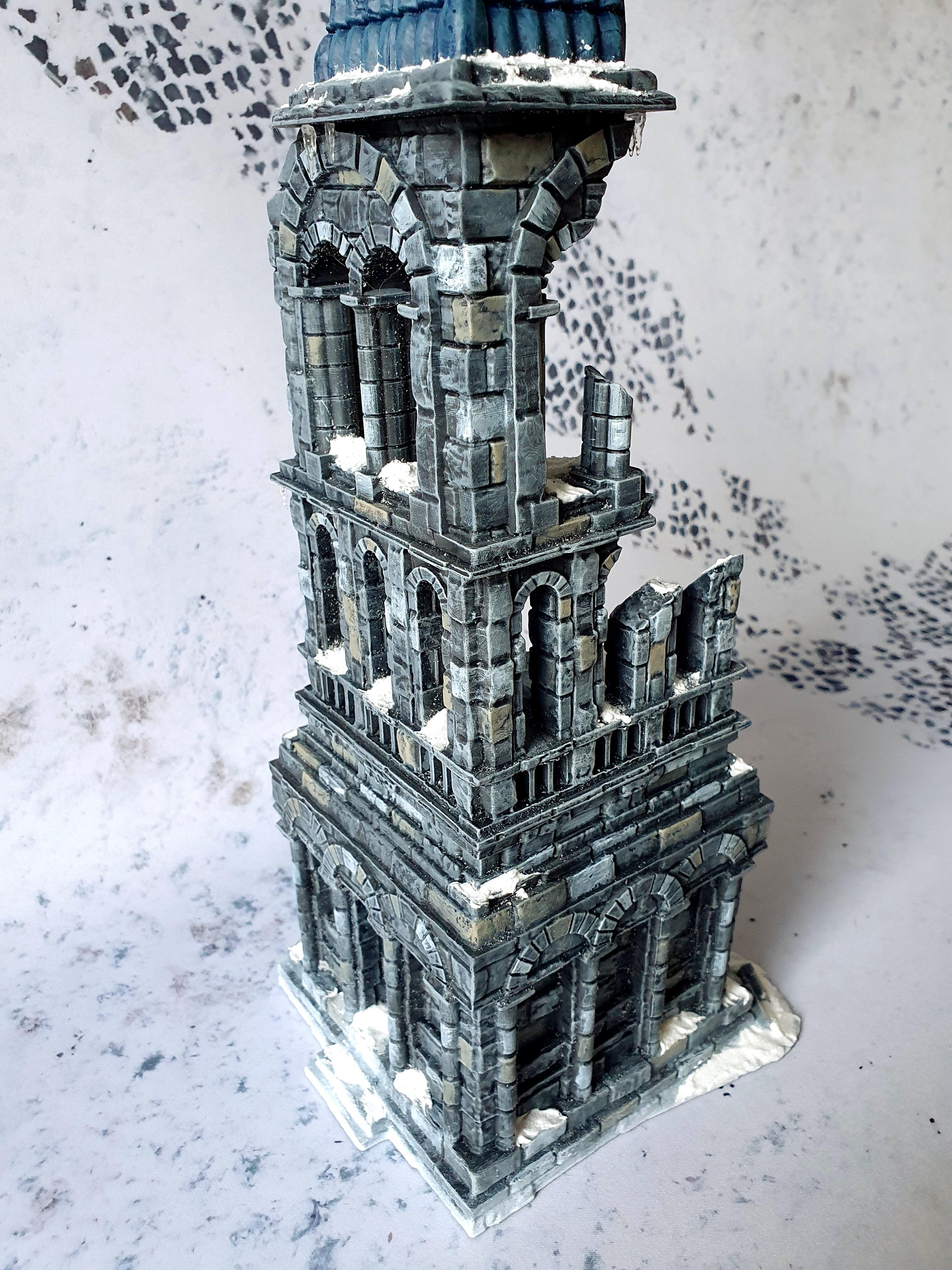 City Of Arkenfel, Digital Files By Dark Realms, Tower, Winter, Winter Terrain