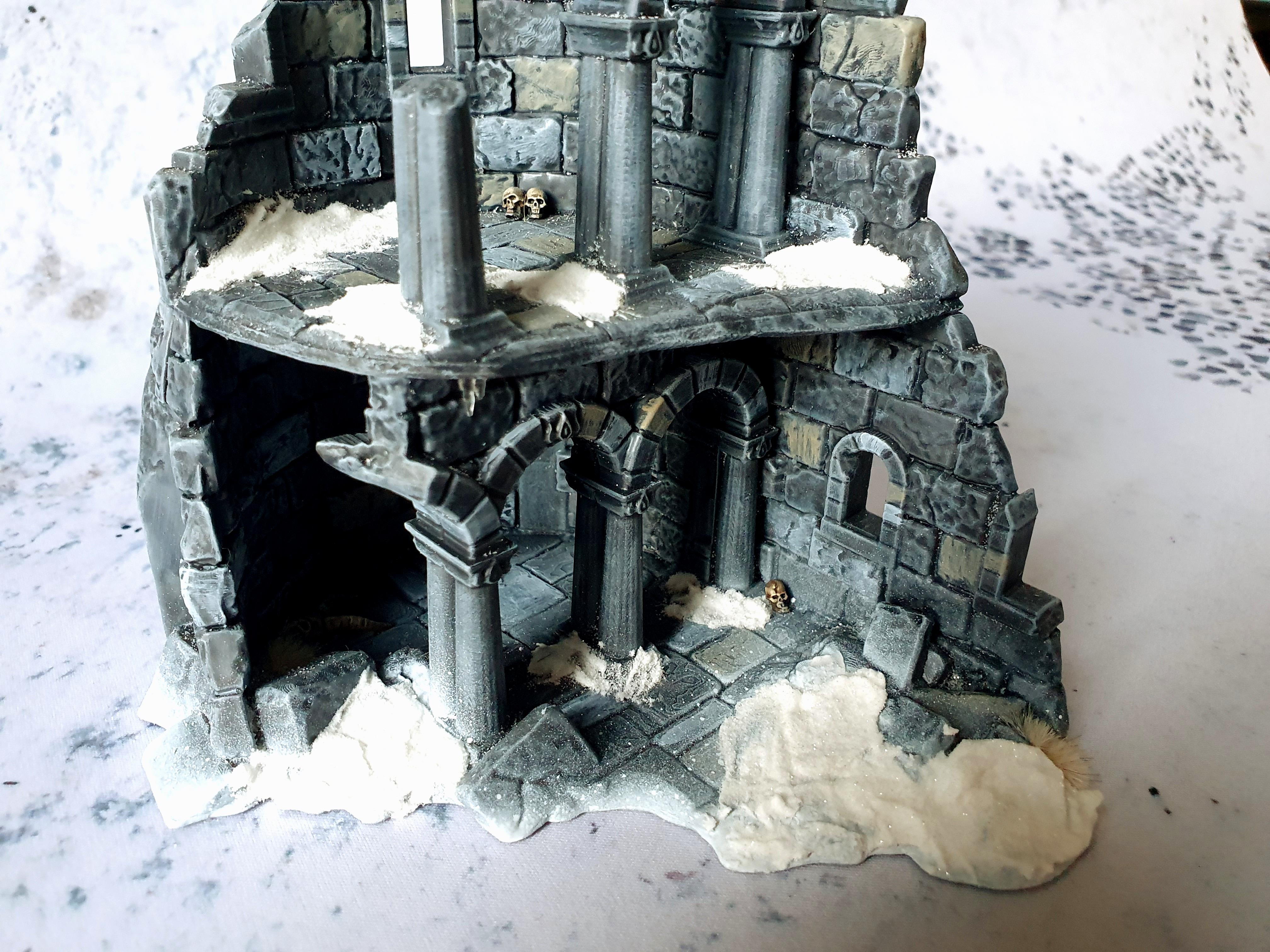 Arkenfel, City Of Arkenfel, Dark Realms, Digital Files By Dark Realms, Winter Terrain