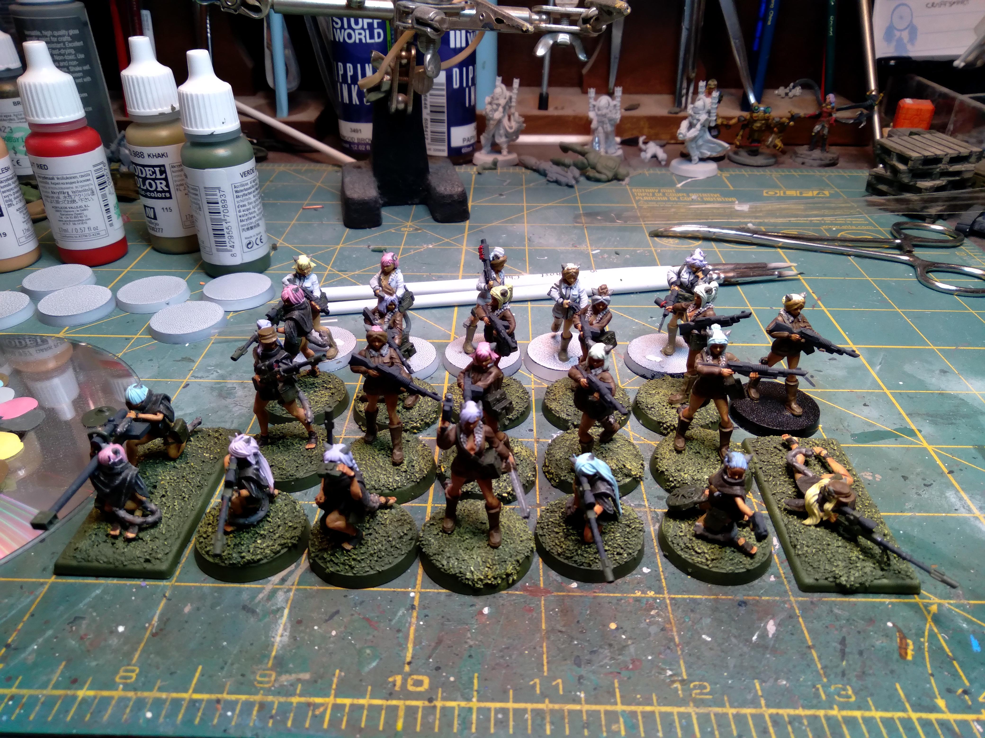 Rangers, Snipers, Winterguard