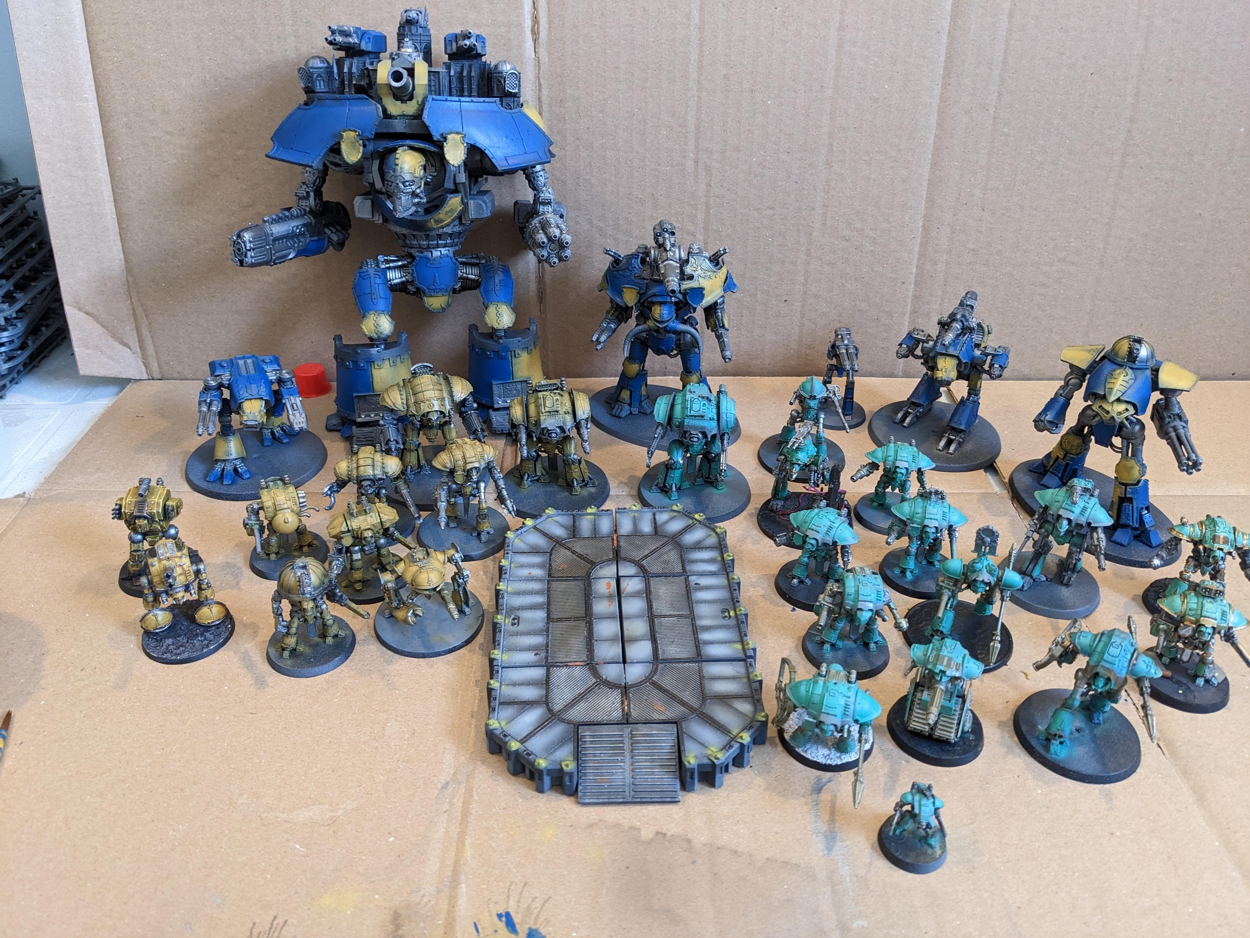 Adeptus Titanicus, Imperial Knight, Titan, Warlord