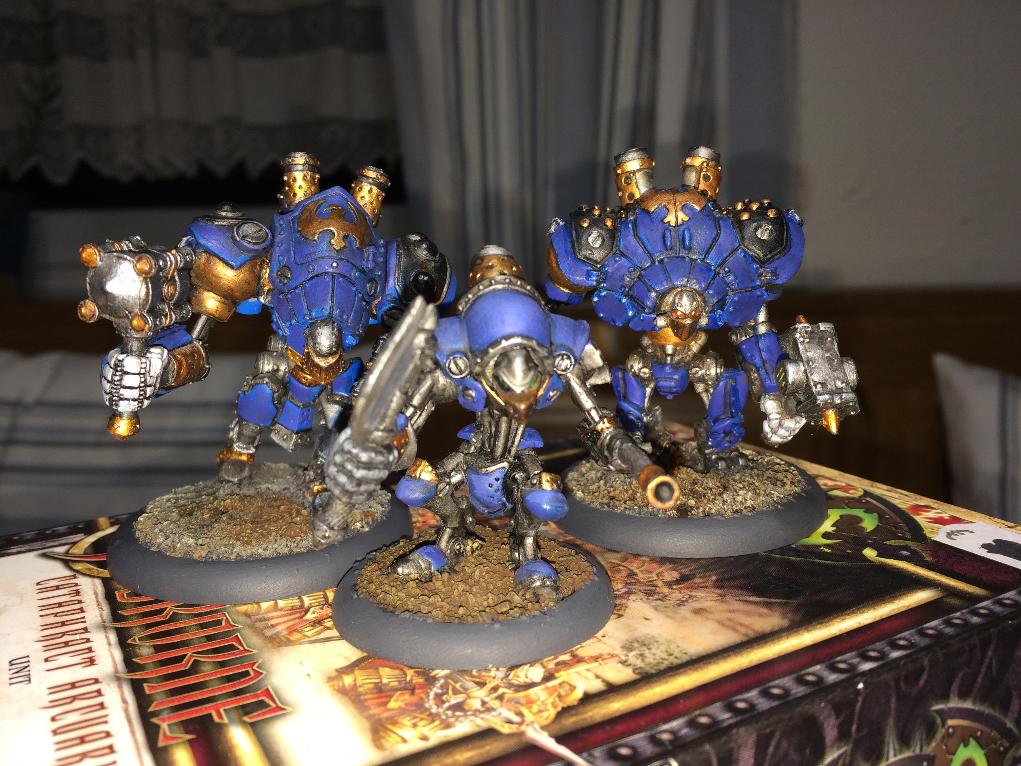 Berserkers, Charakters, Cryx, Cygnar, Khador, Minions, Sentinel, Trollbloods, Warjack, Warmachine