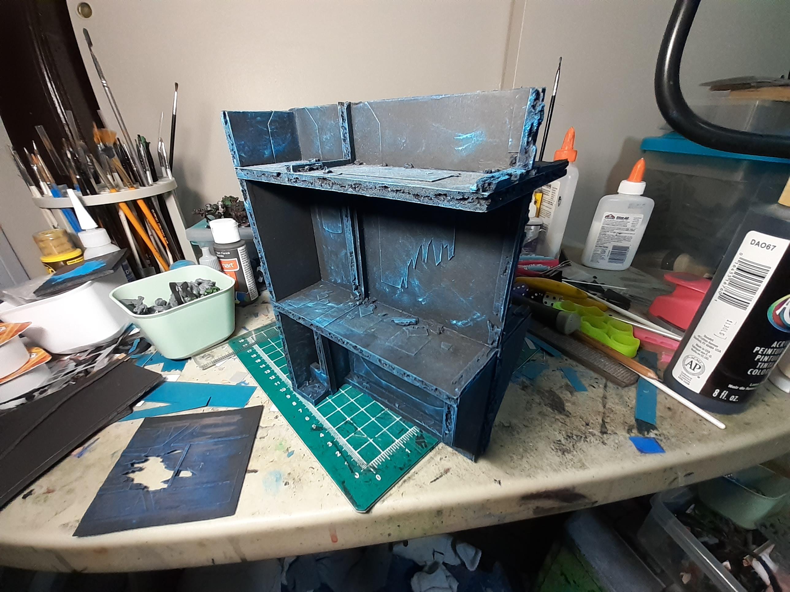 Custom, Inq28, Necromunda, Scratch Build, Spacehulk, Terrain, Waaazag, Warhammer 40,000