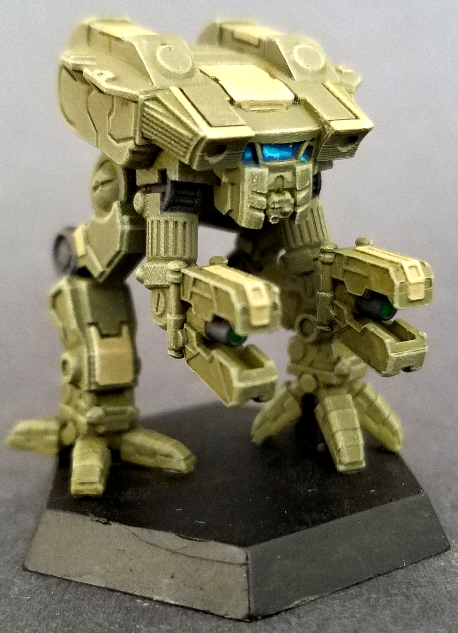 3d Printed, Battletech, Hermit Crab, Mech, Mechwarrior