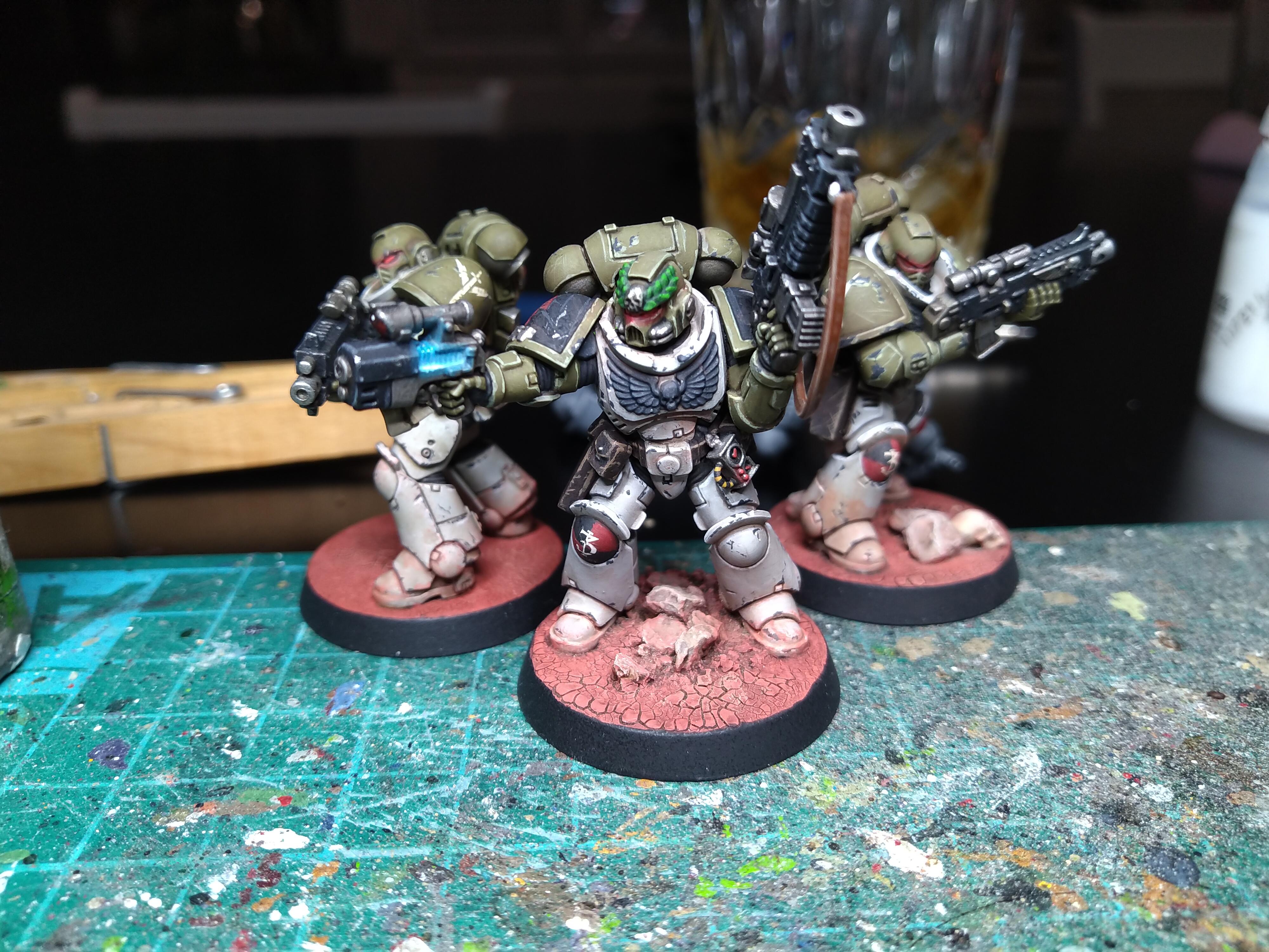 5th, Custom Chapter, Green And Grey, Primaris, Space Marines, Void Striders, Warhammer 40,000