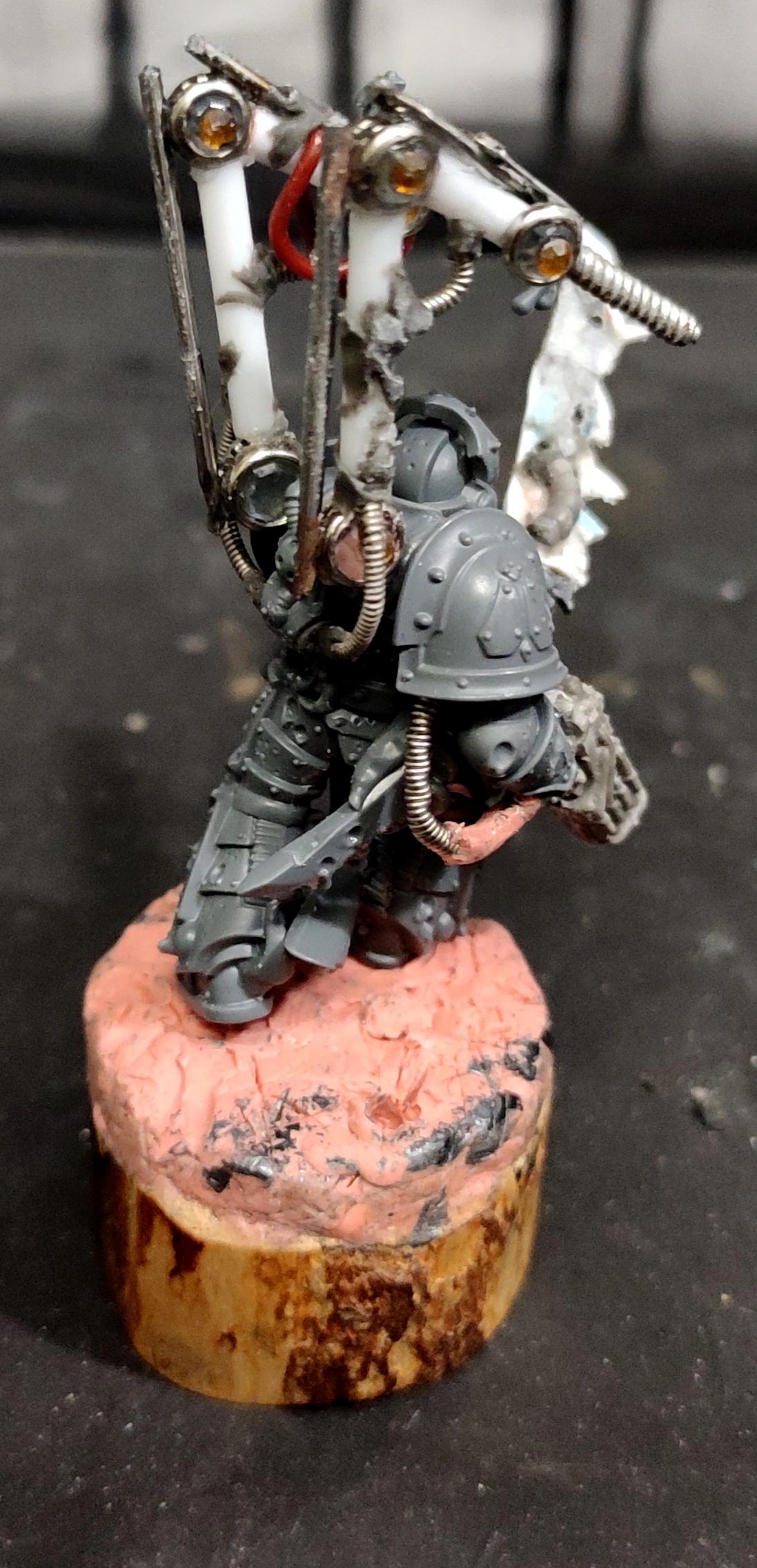 Biologus Putrifier, Blight, Chaos, Chaos Space Marines, Conversion, Death Guard, Decay, Disease, Heresy, Heretic Astartes, Infantry, Nurgle, Pestilence, Plague, Plague Marines, Plasma Pistol, Rot, Scratch Build, Sword, Traitor Legions, Warhammer 40,000, Work In Progress