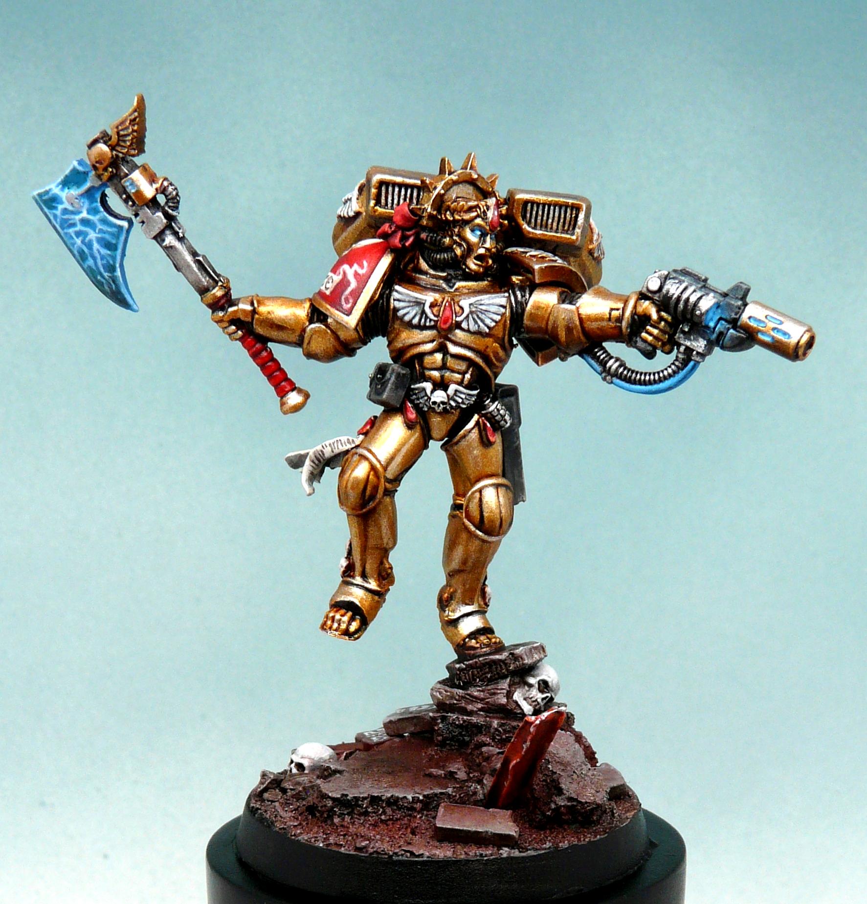 Adeptus Astartes, Black Rage, Blood Angels, Dante, Kitbash, Master Chapter, Red Thirst, Space Marines